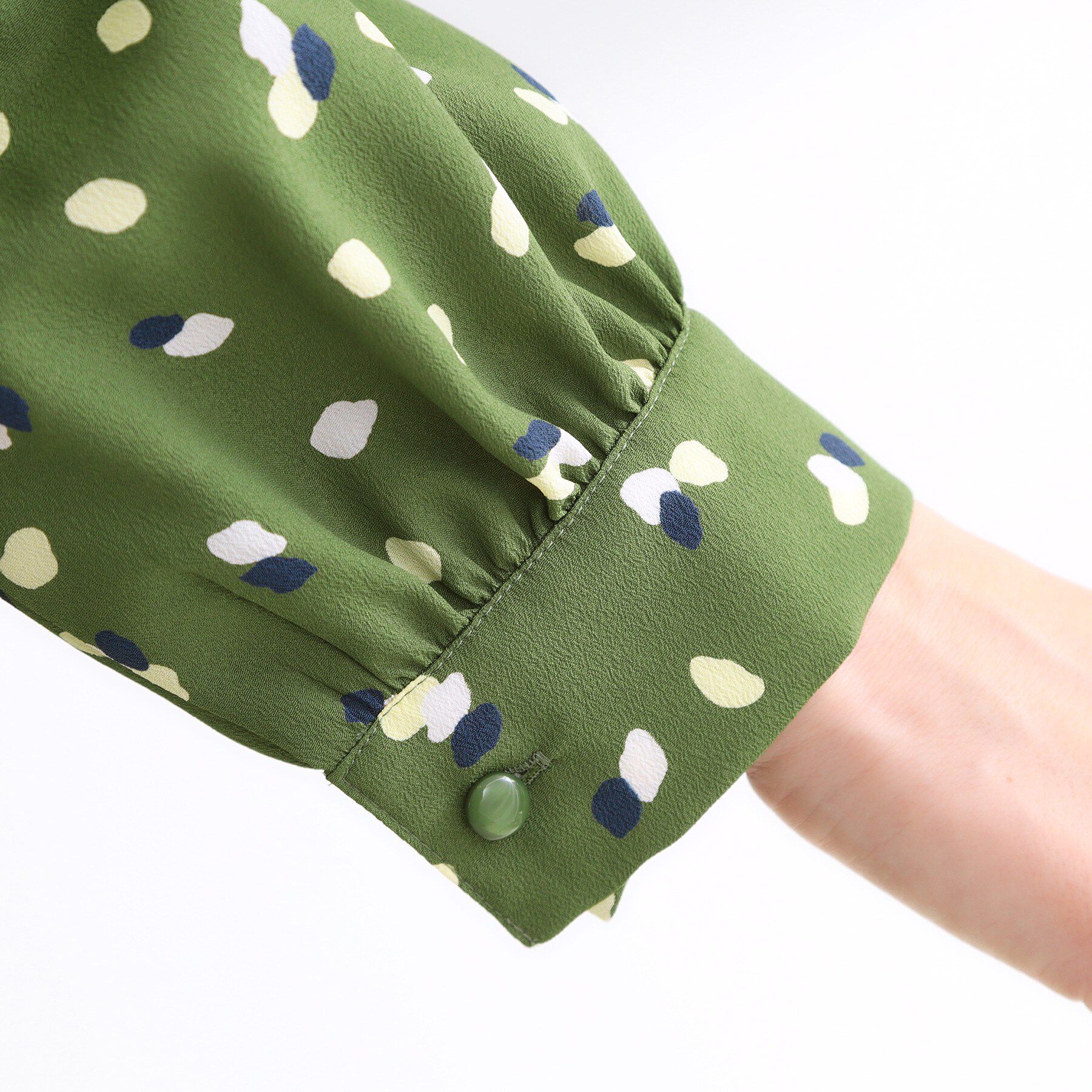 Reflect「【セレモニー／通勤／おでかけに◎】フラワープリントボウタイワンピース」|ワンピース|