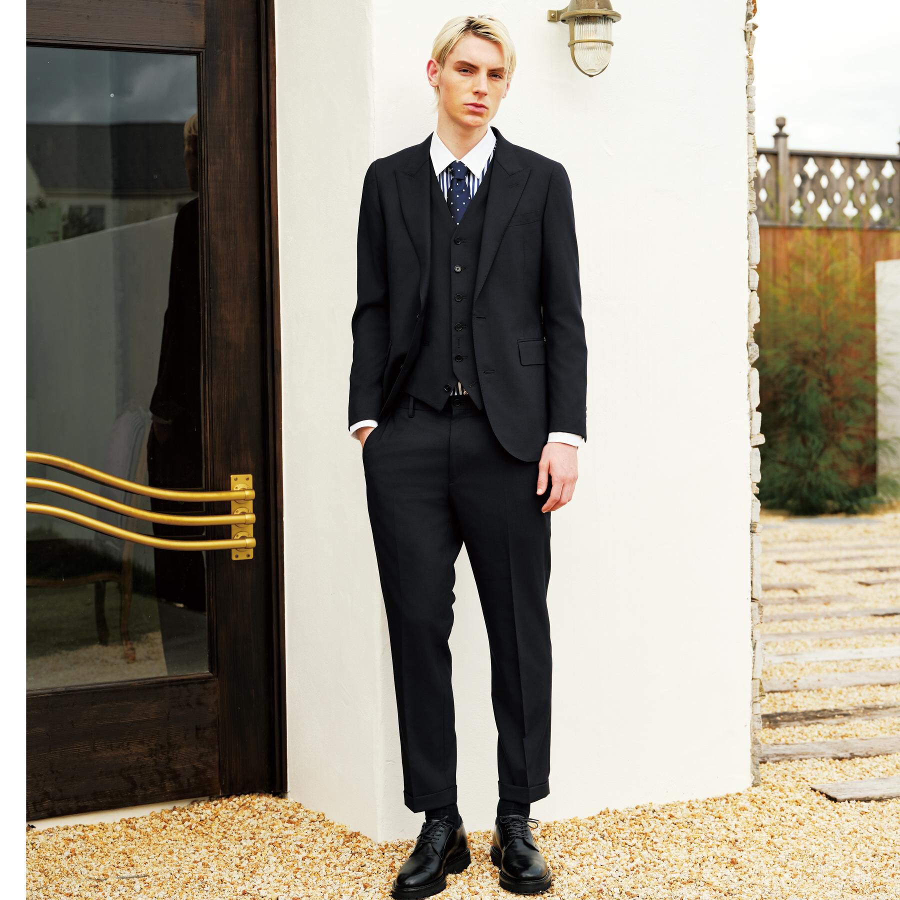 DRESSTERIOR「【セットアップ可】スリーピース ジレ」|ベスト・ジレ|