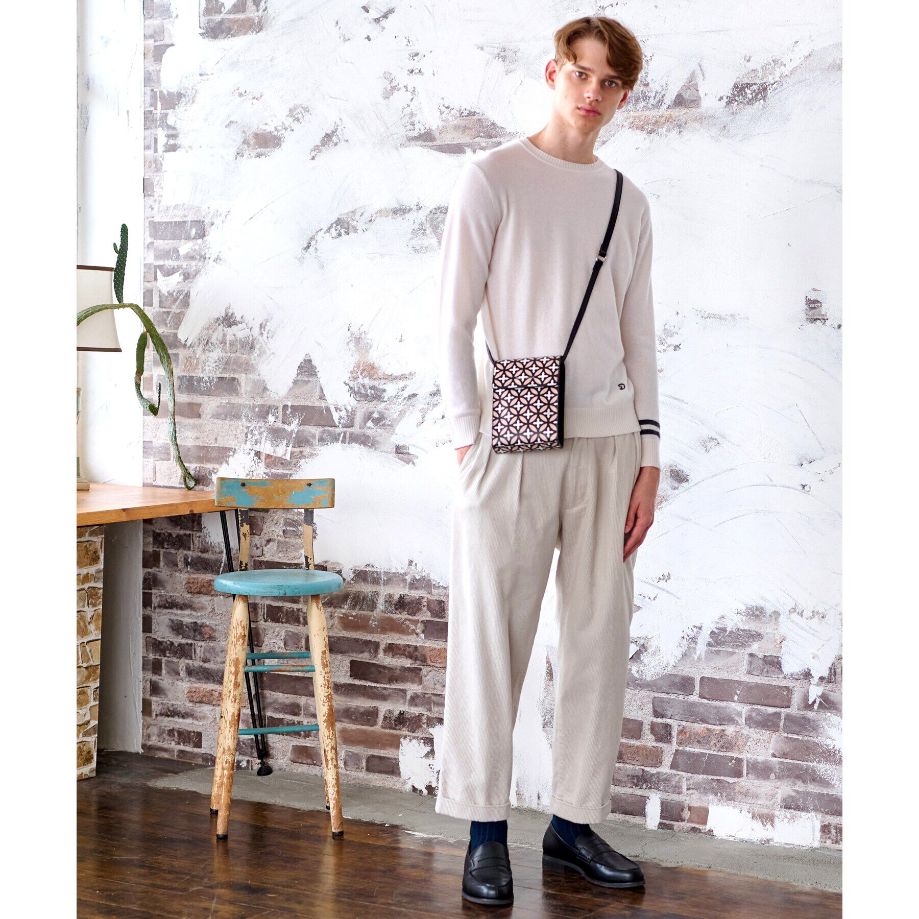 DRESSTERIOR「【カシミヤ100%】ピュアカシミヤクルーネックニット」|ニット・セーター|