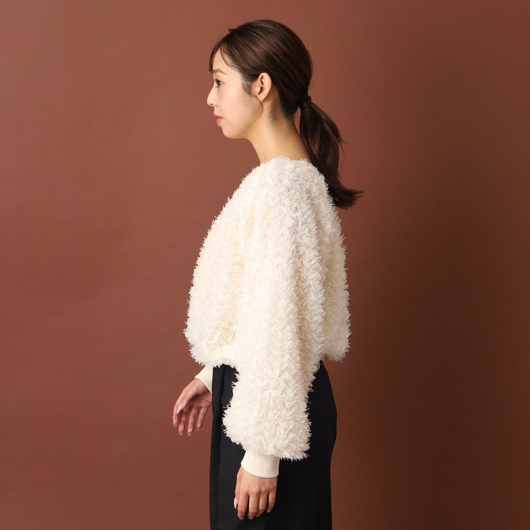 DRESSTERIOR「provoke（プロヴォーク）【別注】 フワラーモチーフブラウス」|シャツ・ブラウス|