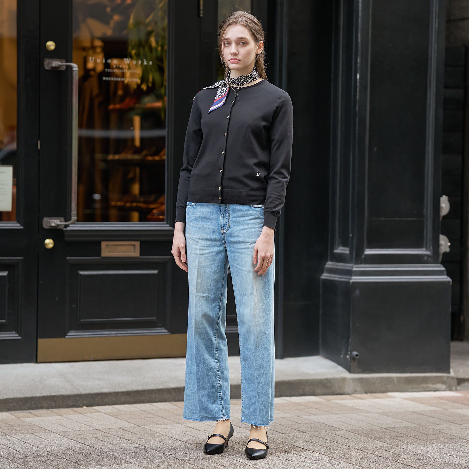 DRESSTERIOR「コットンシルク カーディガン」|カーディガン|