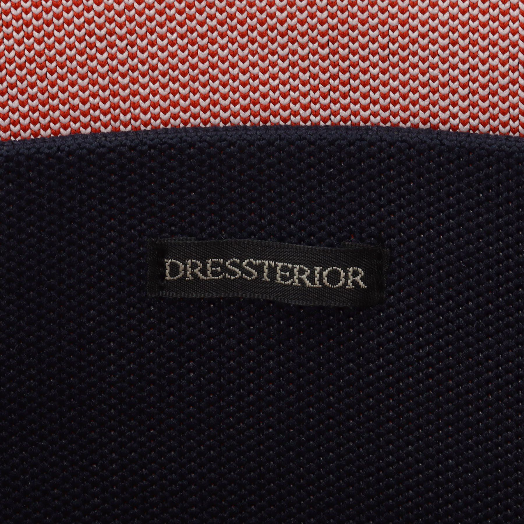 DRESSTERIOR「ボーダーニットラージトート」|トートバッグ|