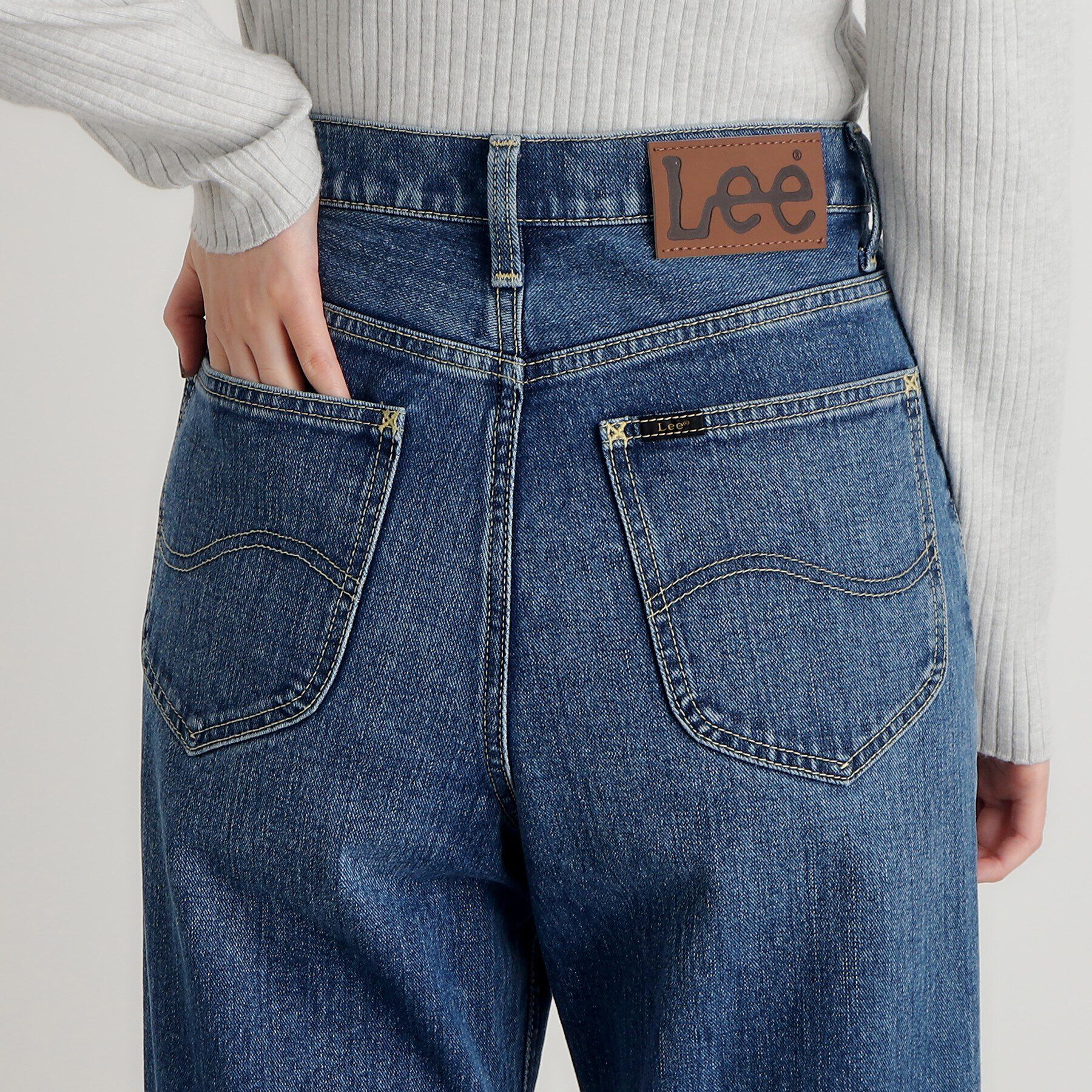 grove「【Lee&times;grove別注】STRAIGHT DENIM PANTS」|デニム|