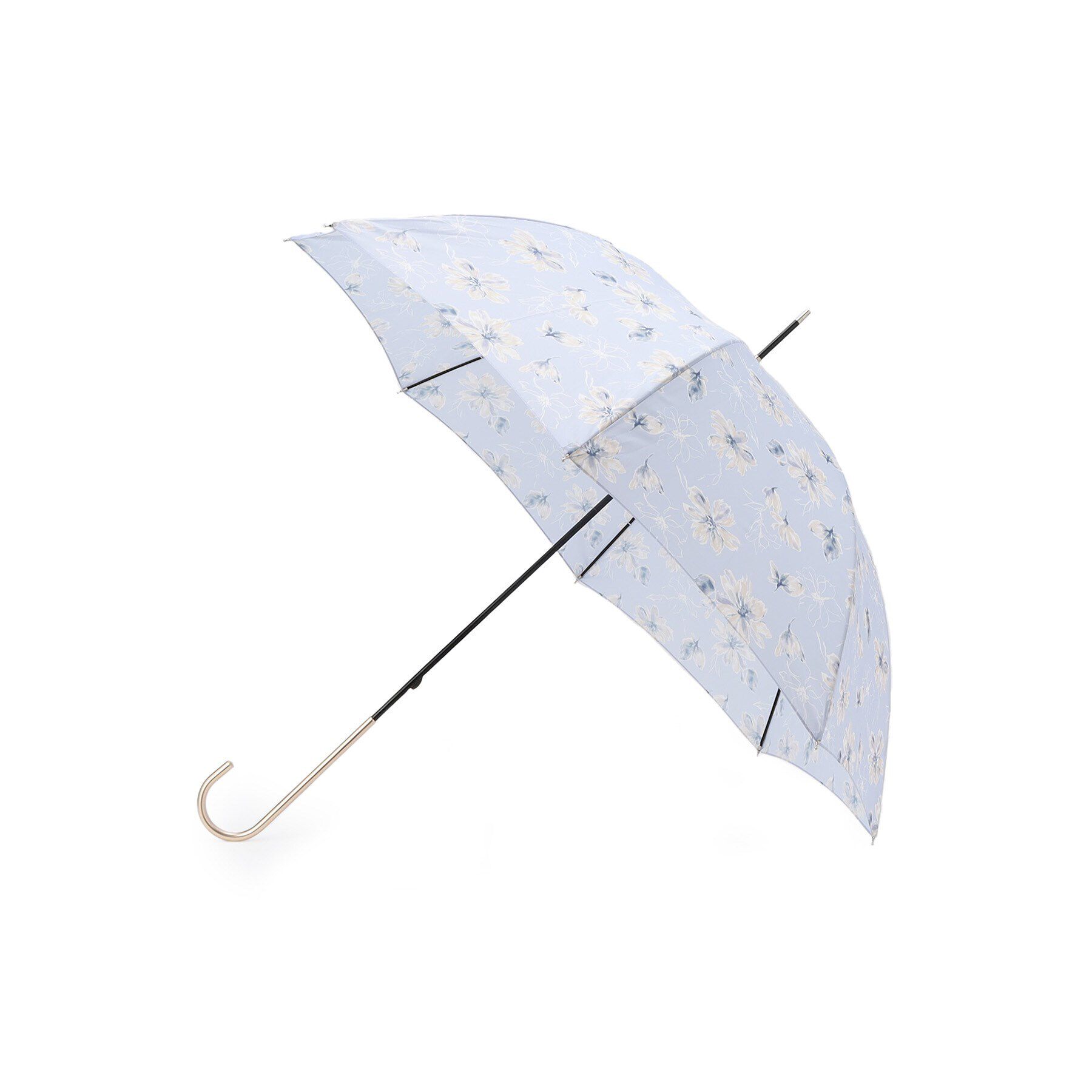 grove「【晴雨兼用】トーンフラワーアンブレラ（長傘）」|傘|