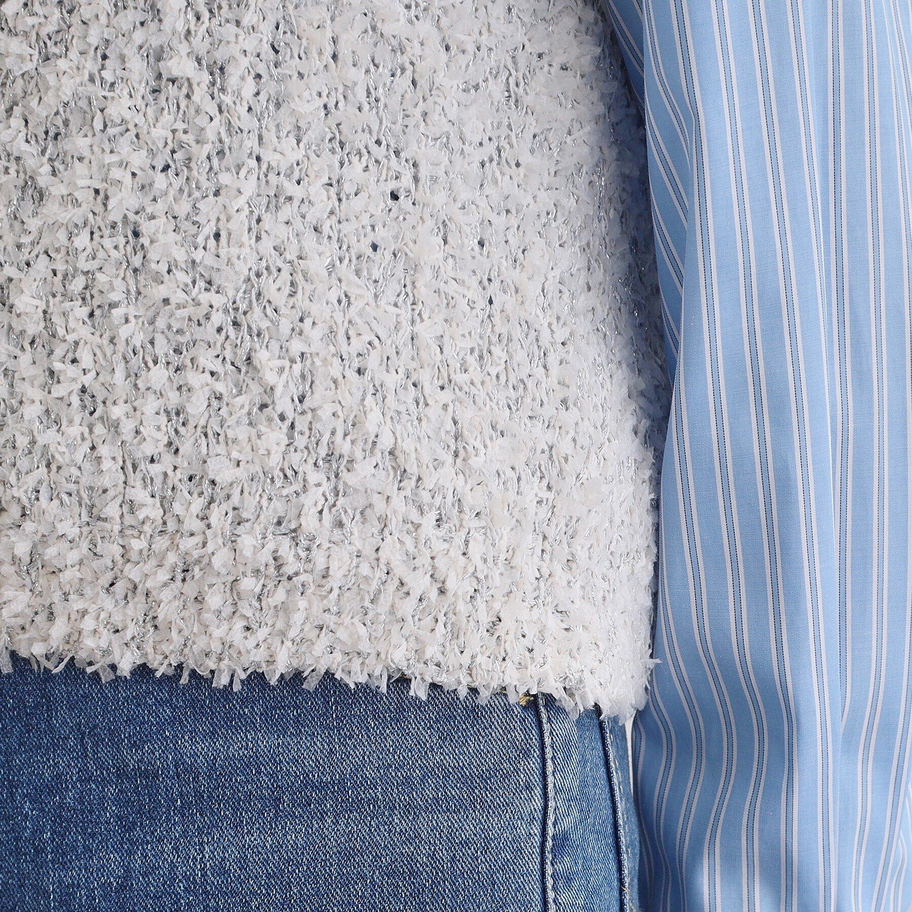 grove「ラメリリーニットベスト」|ベスト・ジレ|