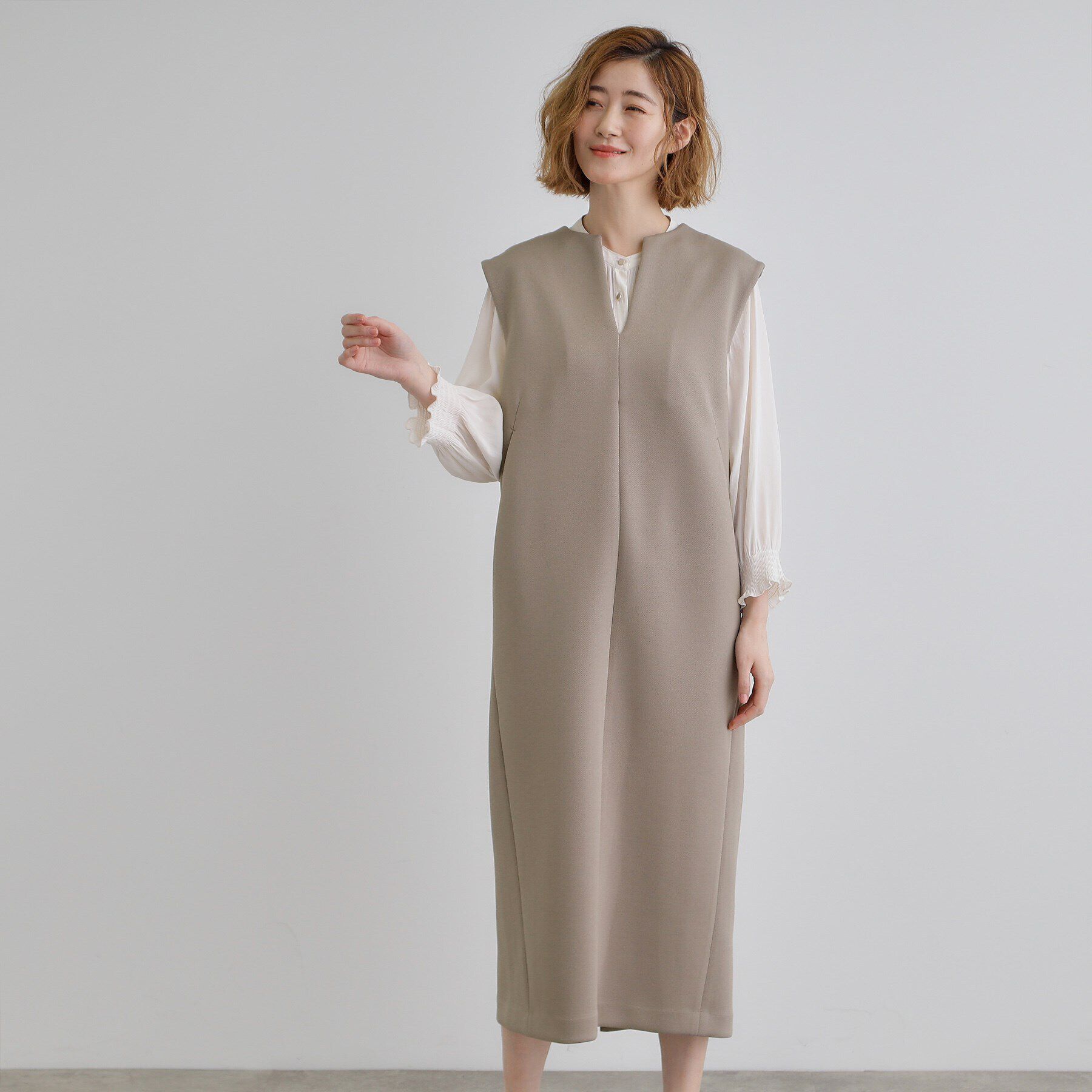 grove「ダンボールカルゼキーネックジャンドレ」|ワンピース|