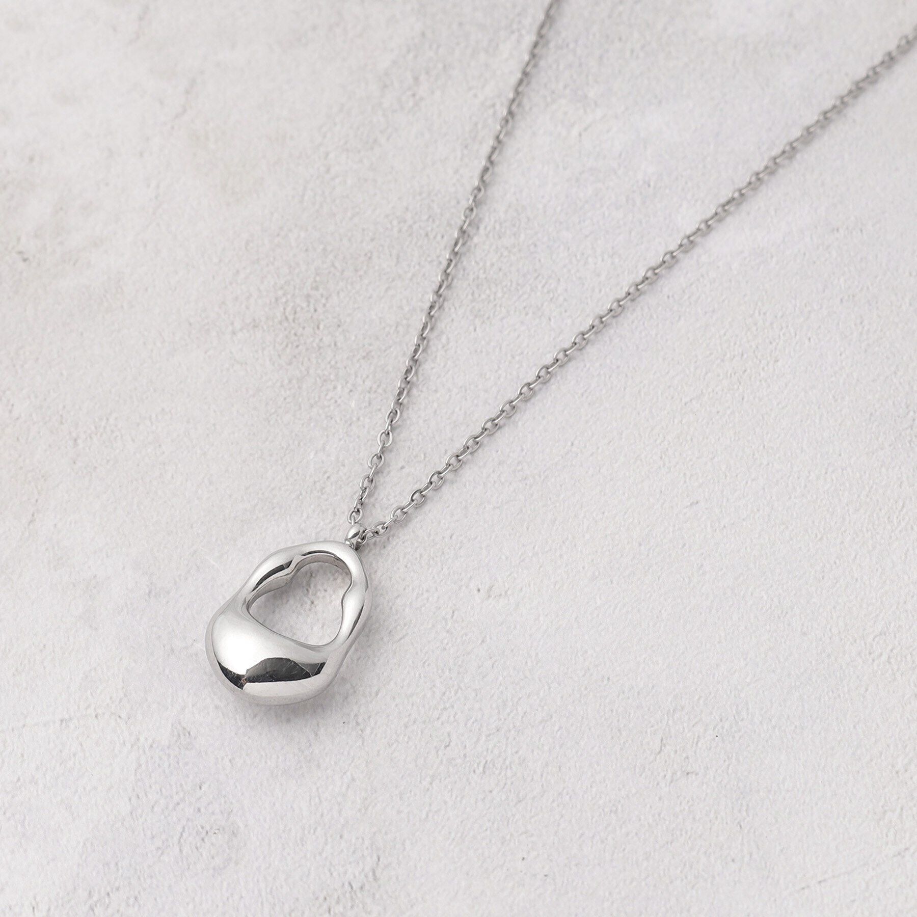 grove「【ステンレス】メタルワントップネックレス」|ネックレス|