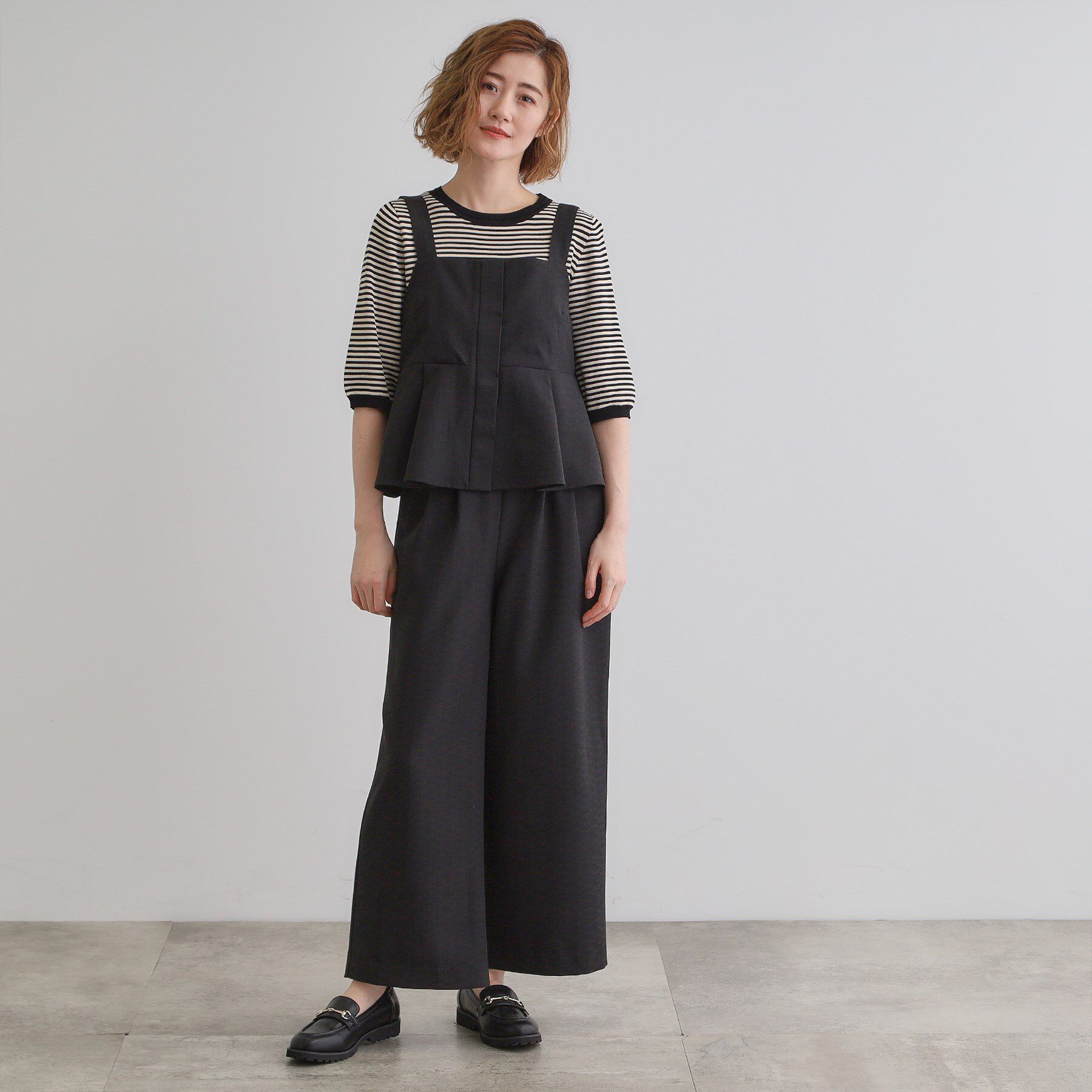 grove「デニムアソート麻調ビスチェセット」|スーツ|