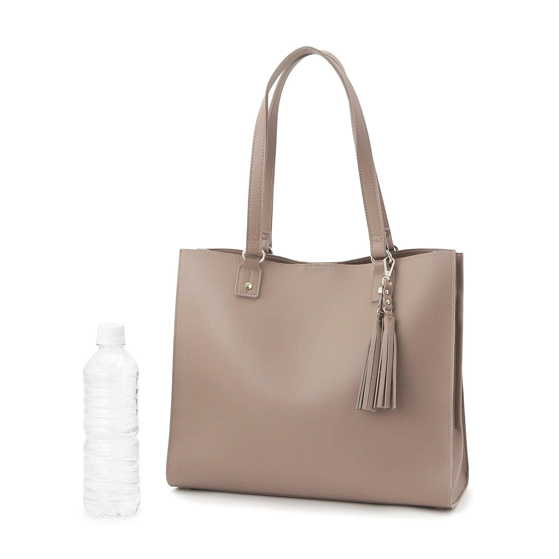 grove「【人間工学/A4】ダブルタッセル中仕切りトート」|トートバッグ|