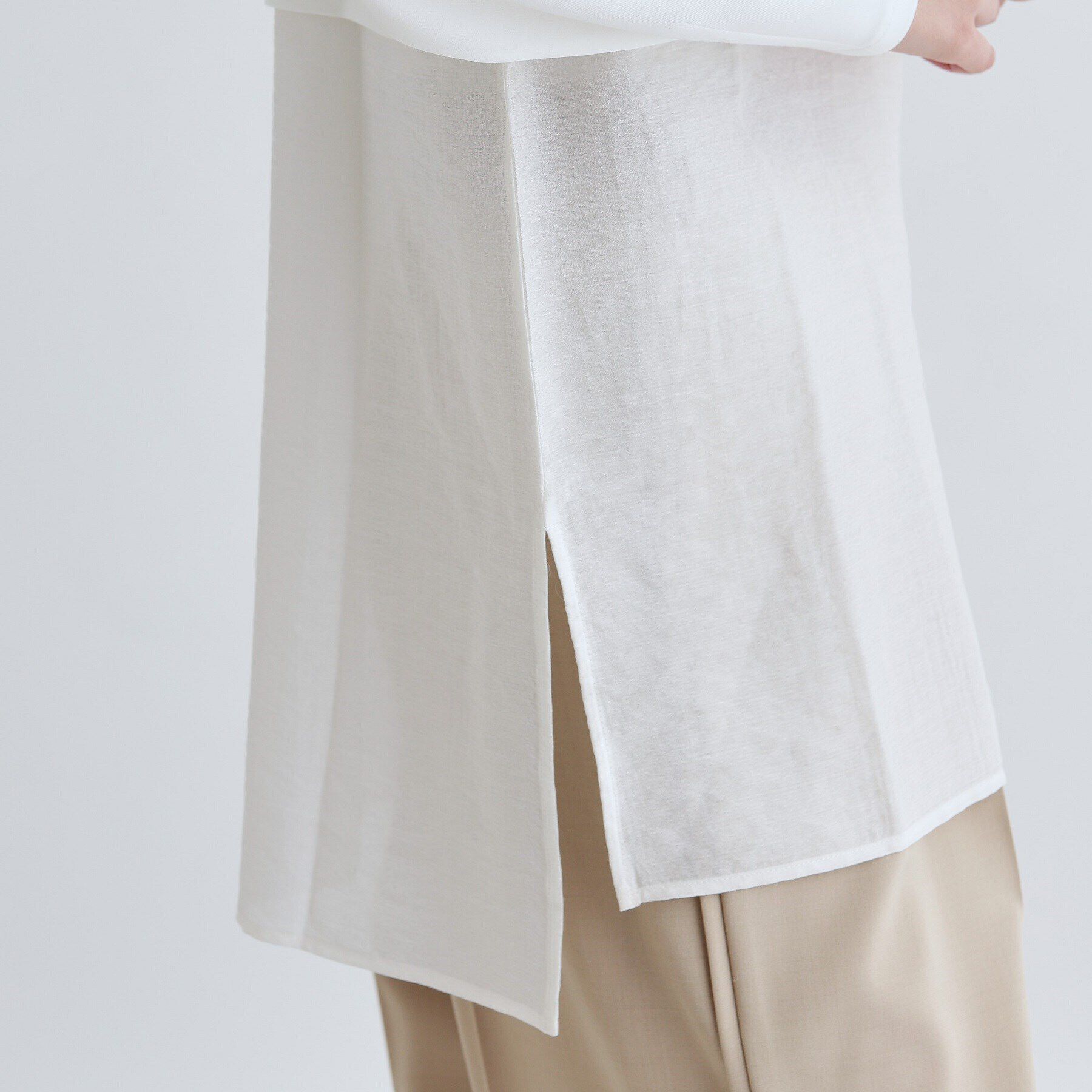 GALLEST「ボンディングチュールトップス」|Tシャツ・カットソー|