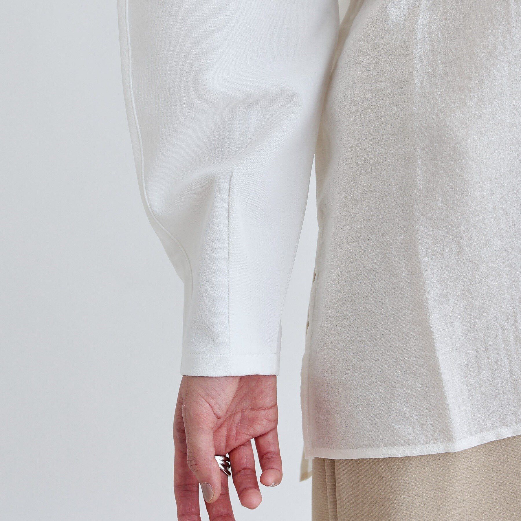 GALLEST「ボンディングチュールトップス」|Tシャツ・カットソー|