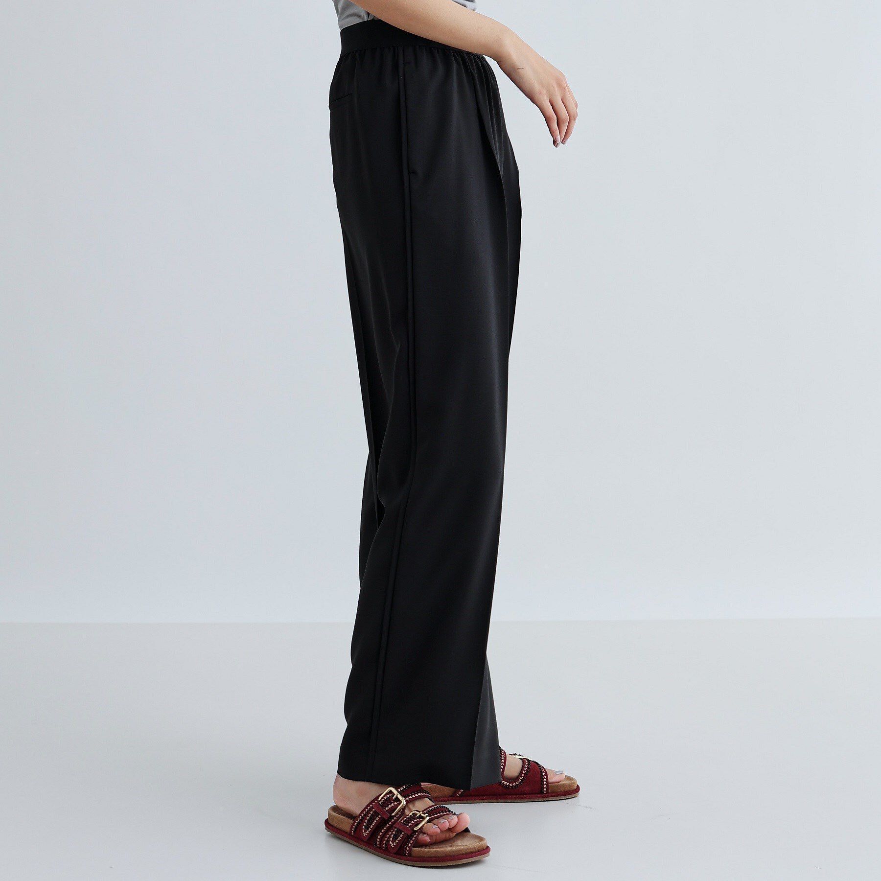 GALLEST「【セットアップ対応】イージーストレートワイドパンツ【カセット服／オケージョン／通勤】」|その他|