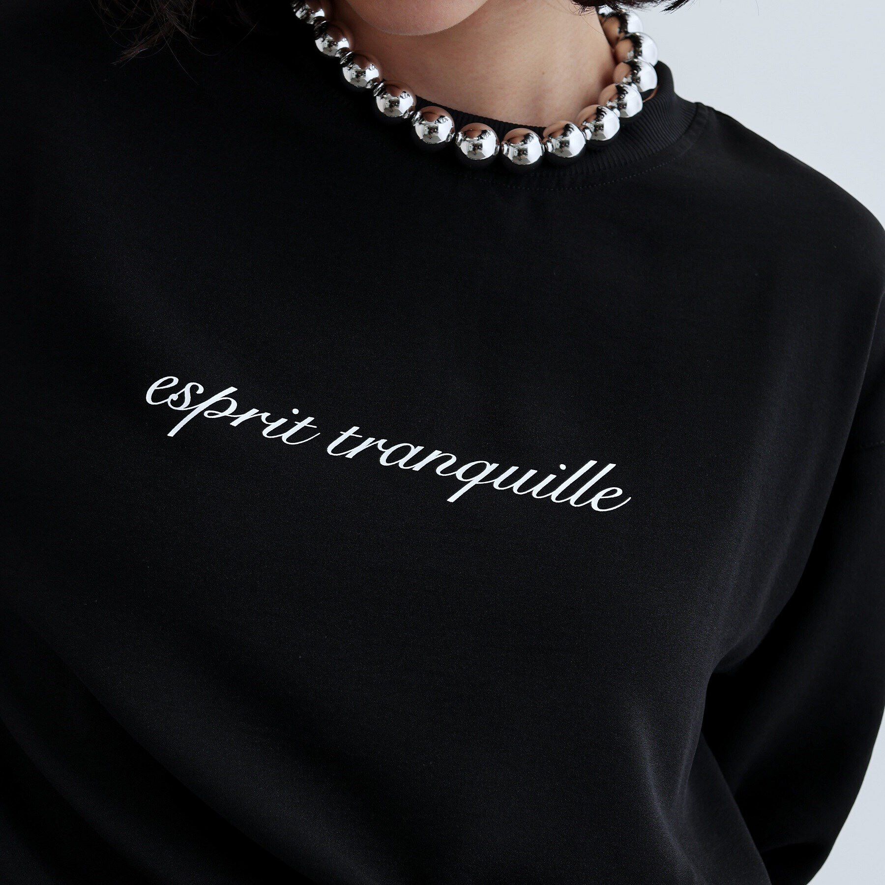 GALLEST「ジョーゼットロゴブラウス」|シャツ・ブラウス|