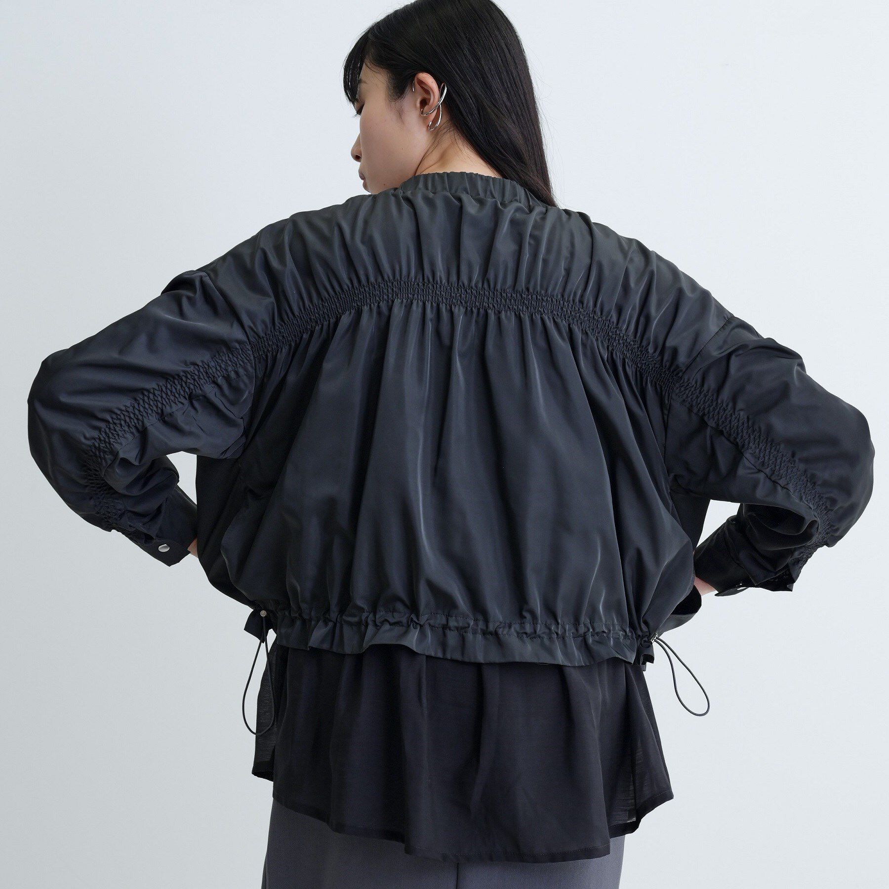 GALLEST「ドロストライトブルゾン」|ブルゾン・スタジャン|