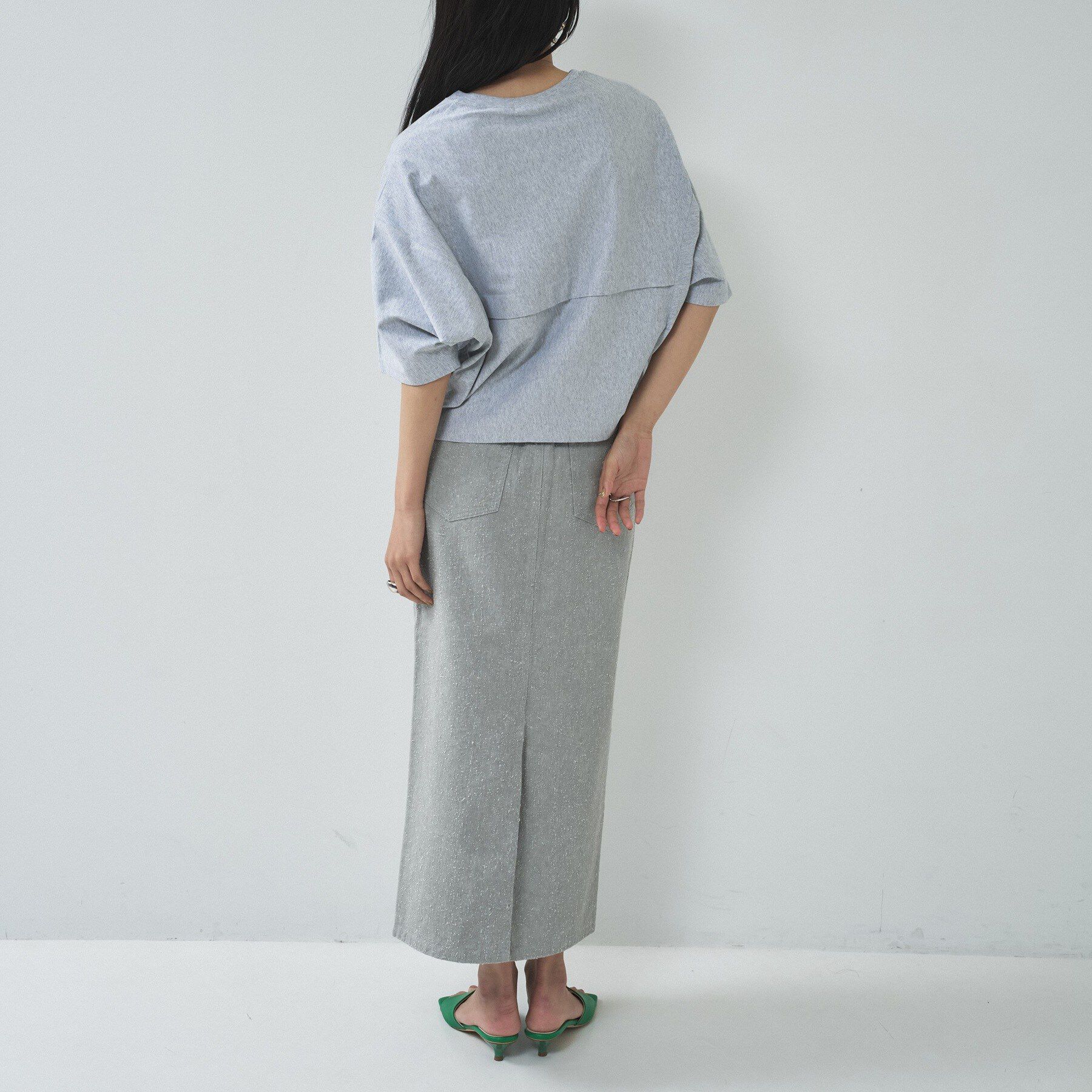 GALLEST「グレイニーコットンタイトスカート」|スカート|