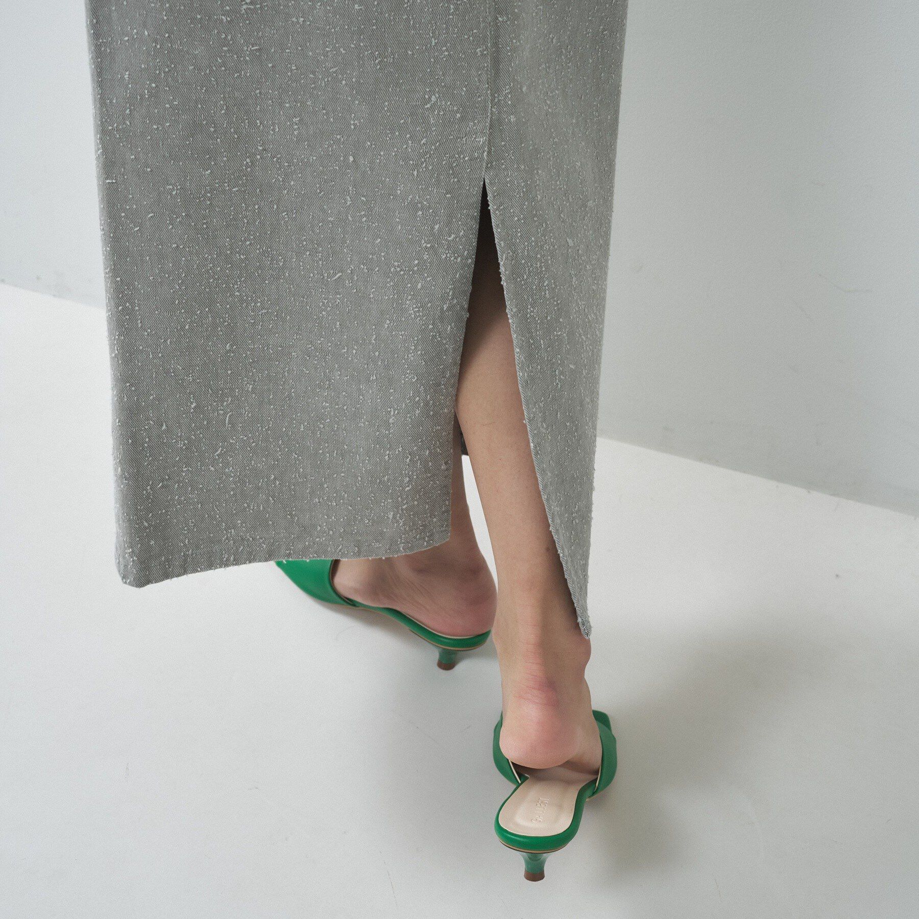 GALLEST「グレイニーコットンタイトスカート」|スカート|