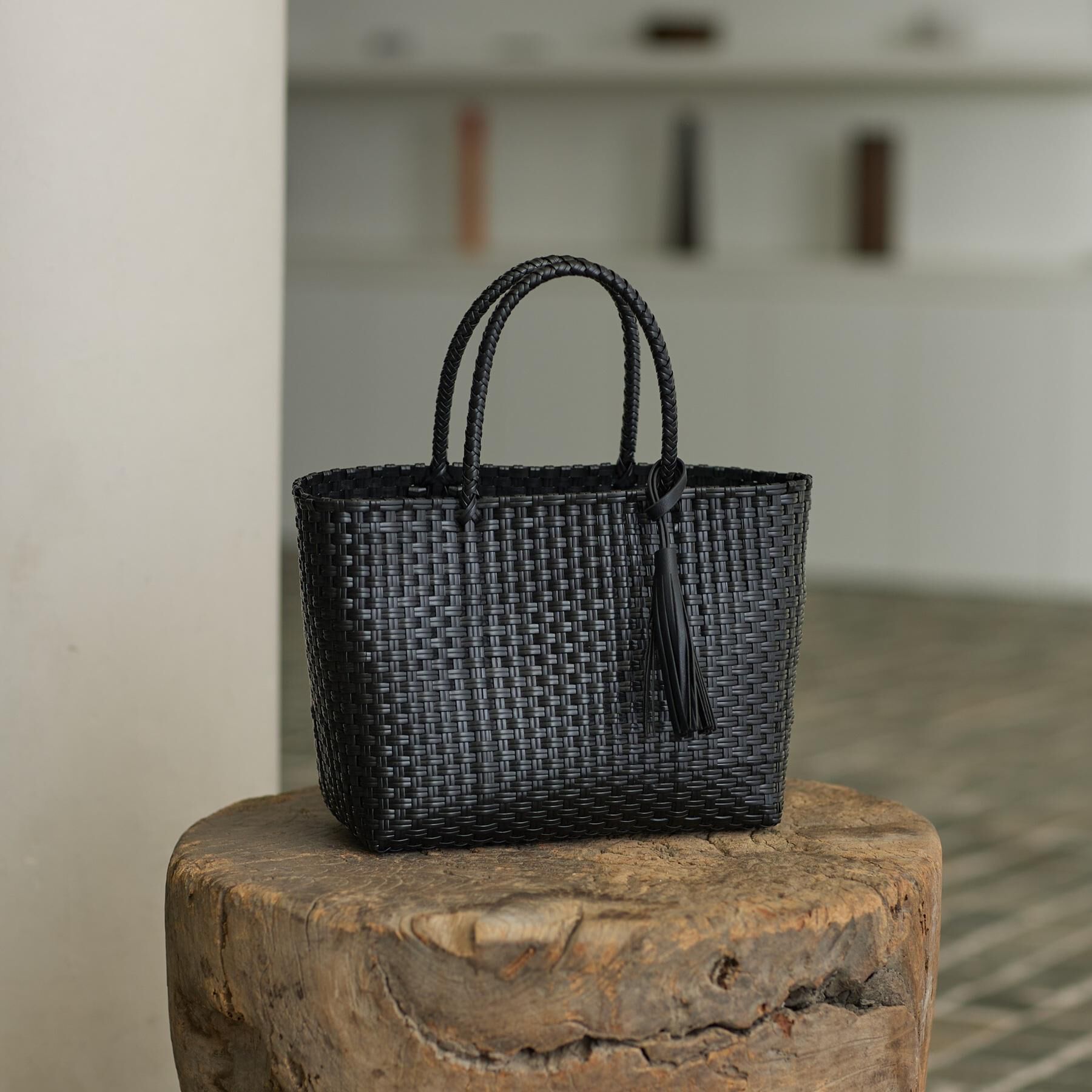 GALLEST「タッセル付きメルカドバッグ」|トートバッグ|