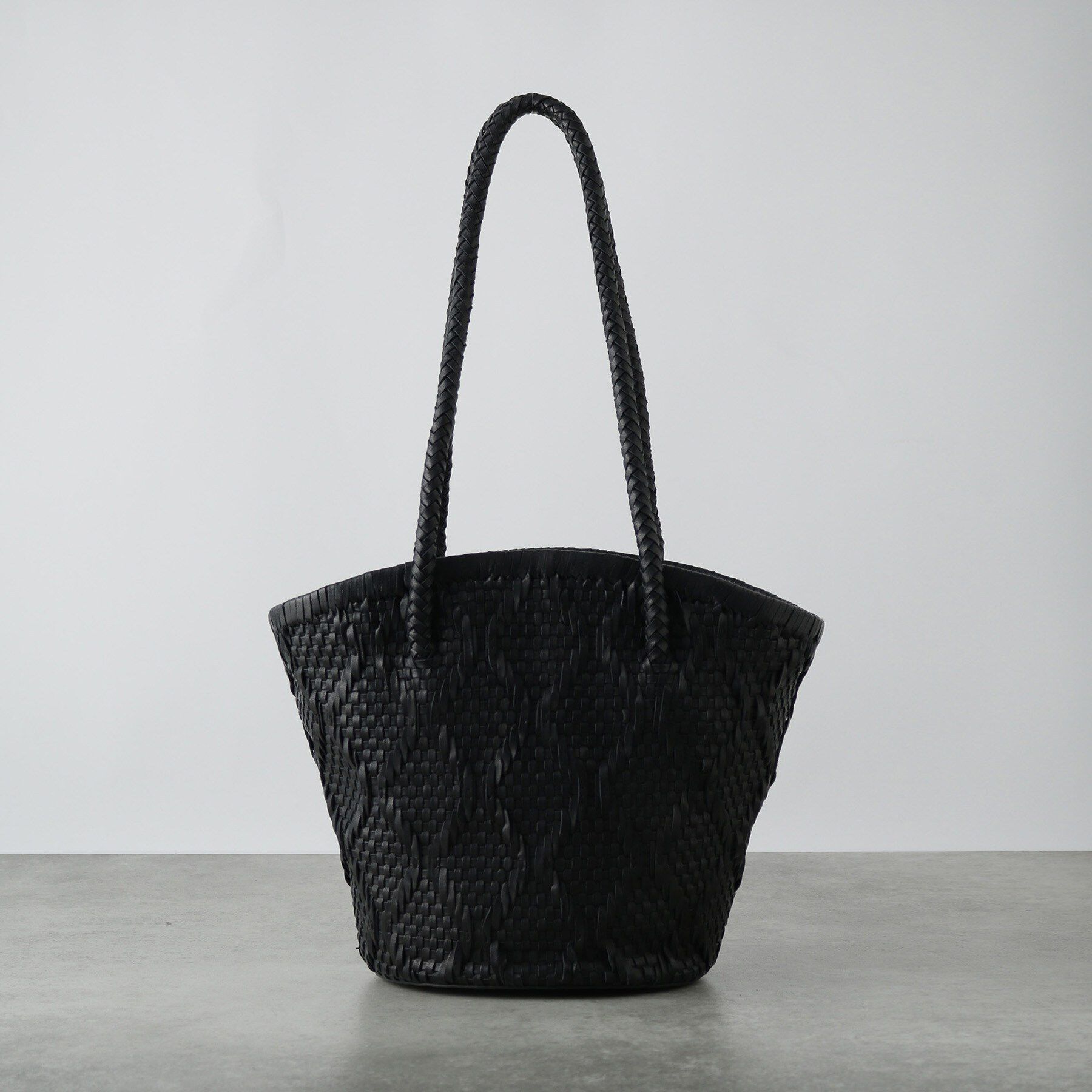 GALLEST「レザー編み込みバッグ」|トートバッグ|