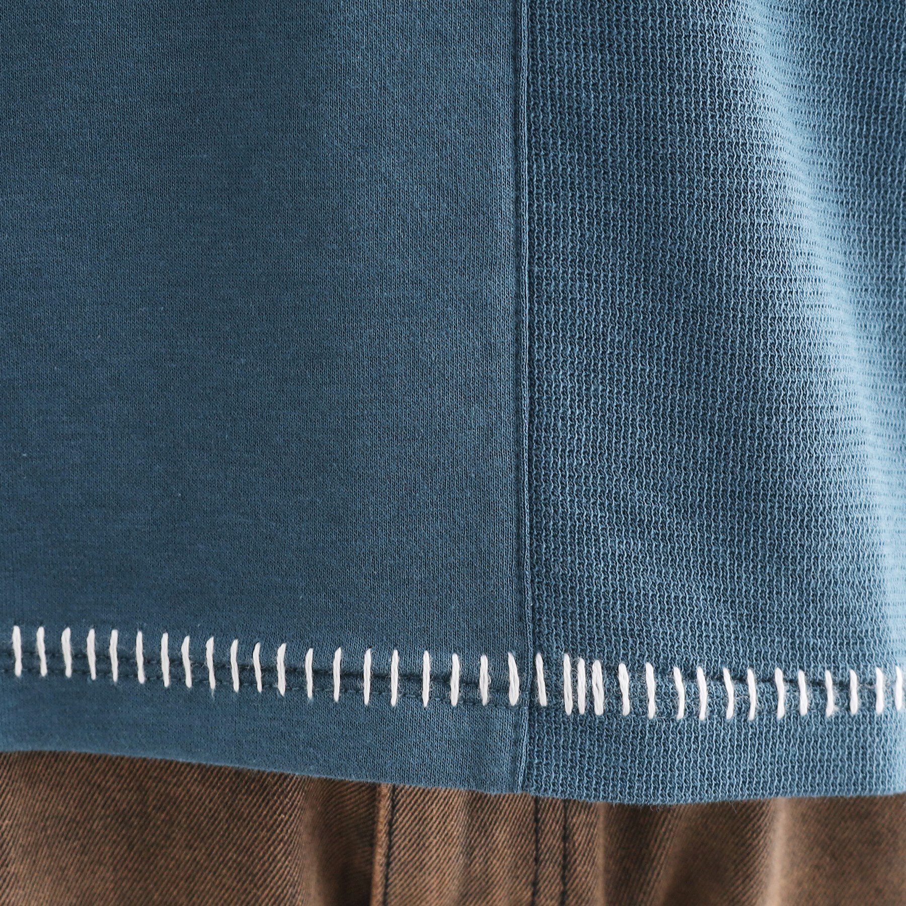 tk.TAKEO KIKUCHI「ブラインドステッチ切替カットソー」|Tシャツ・カットソー|