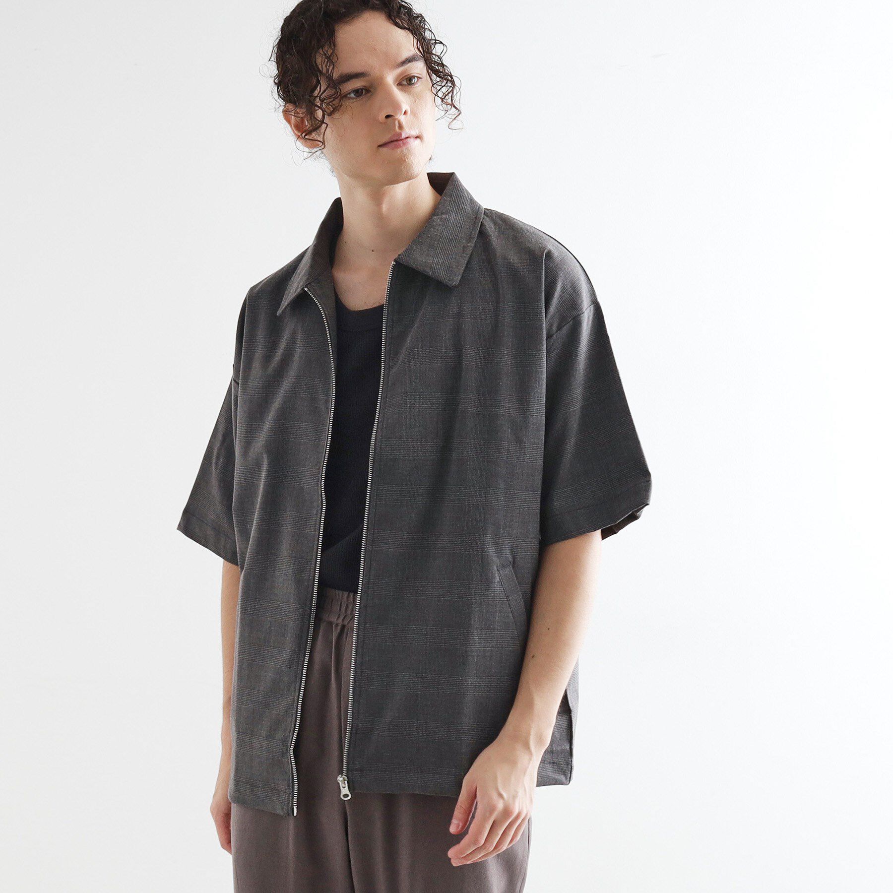 tk.TAKEO KIKUCHI「チェックシャツブルゾン」|シャツ・ブラウス|