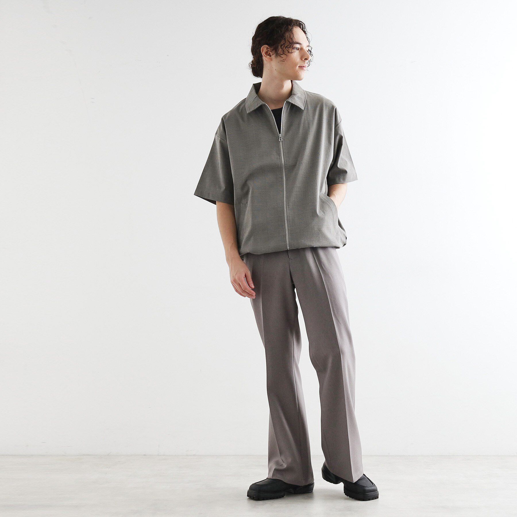 tk.TAKEO KIKUCHI「チェックシャツブルゾン」|シャツ・ブラウス|