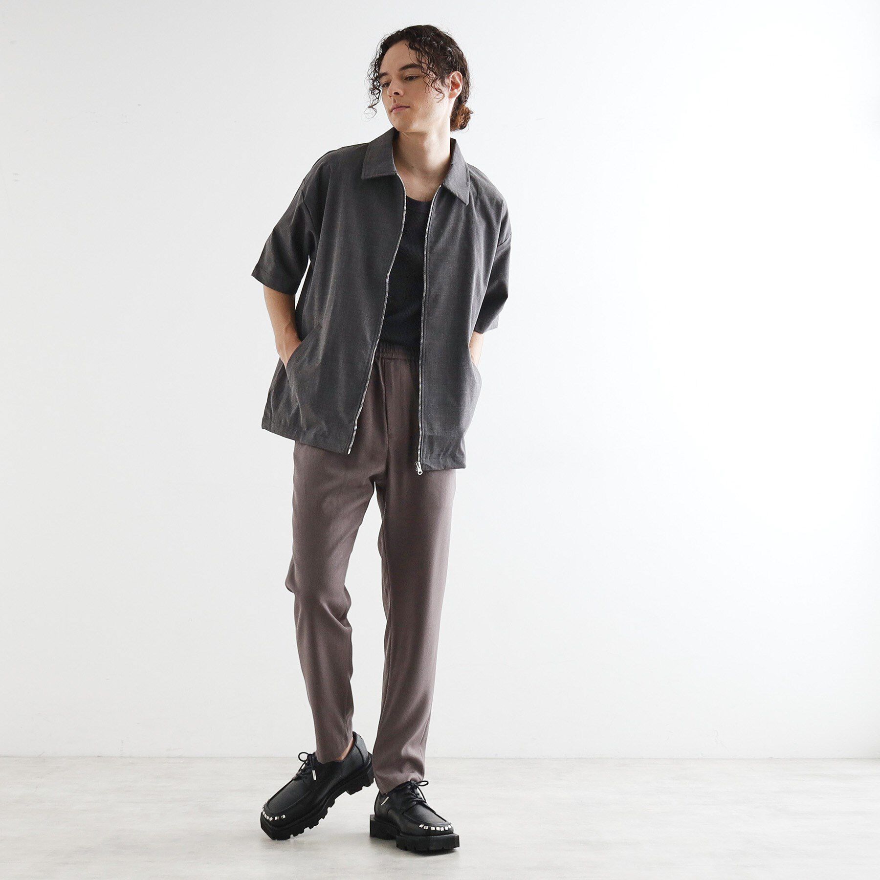 tk.TAKEO KIKUCHI「チェックシャツブルゾン」|シャツ・ブラウス|