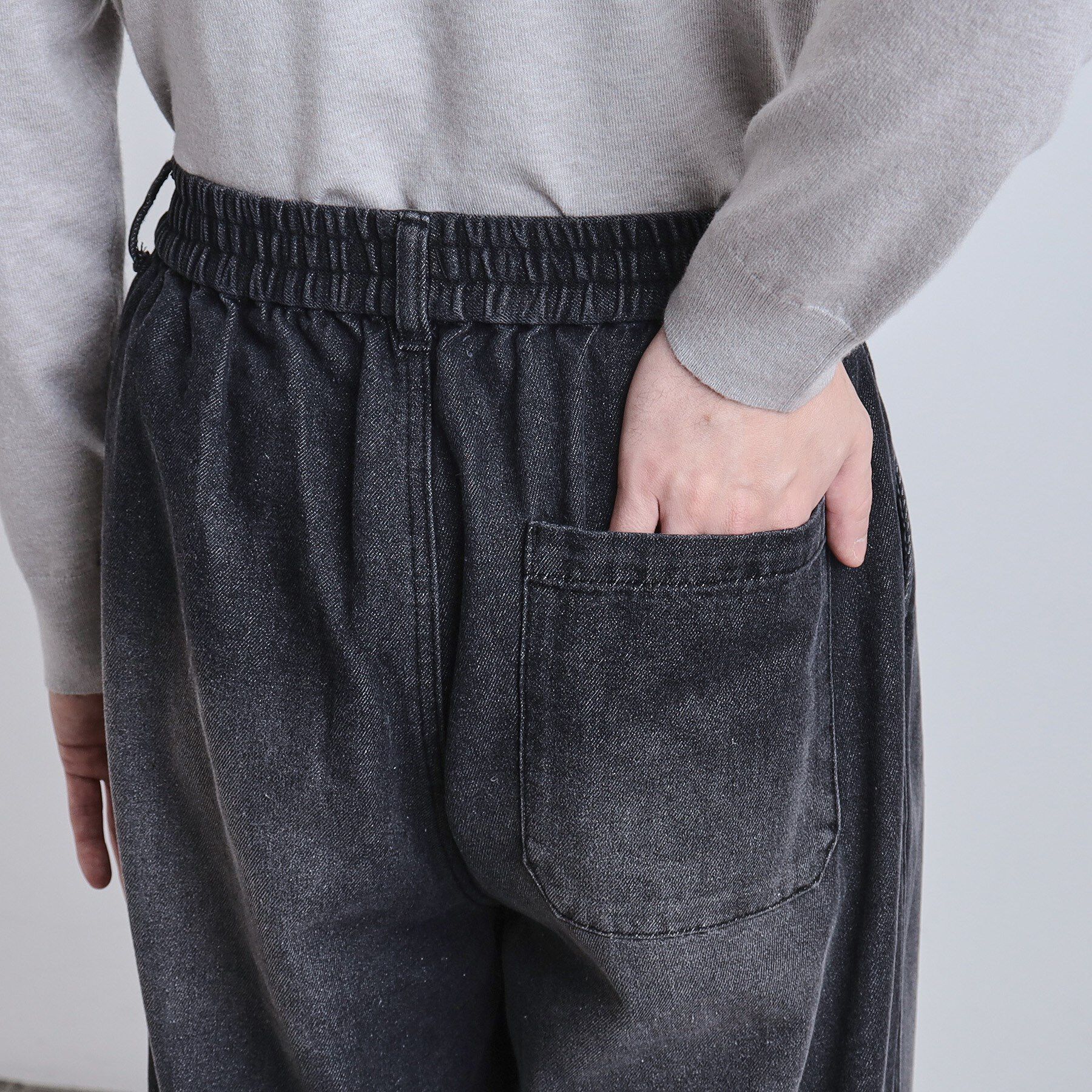 tk.TAKEO KIKUCHI「【上下2点セット】デニムブルゾン＋ワイドデニムパンツ」|スーツ|