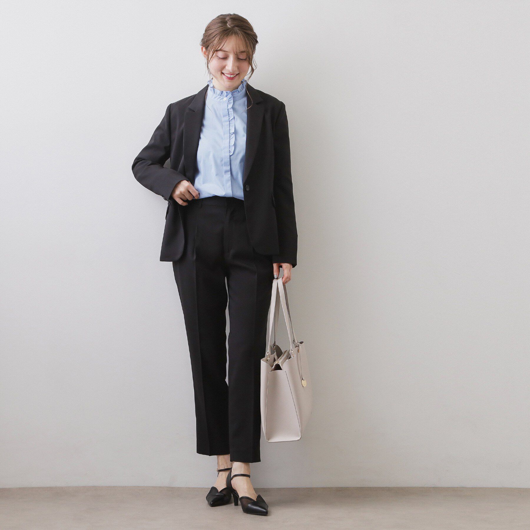 index「ストレッチテーパードパンツ/セットアップ対応【洗濯機OK/吸水速乾】」|その他|