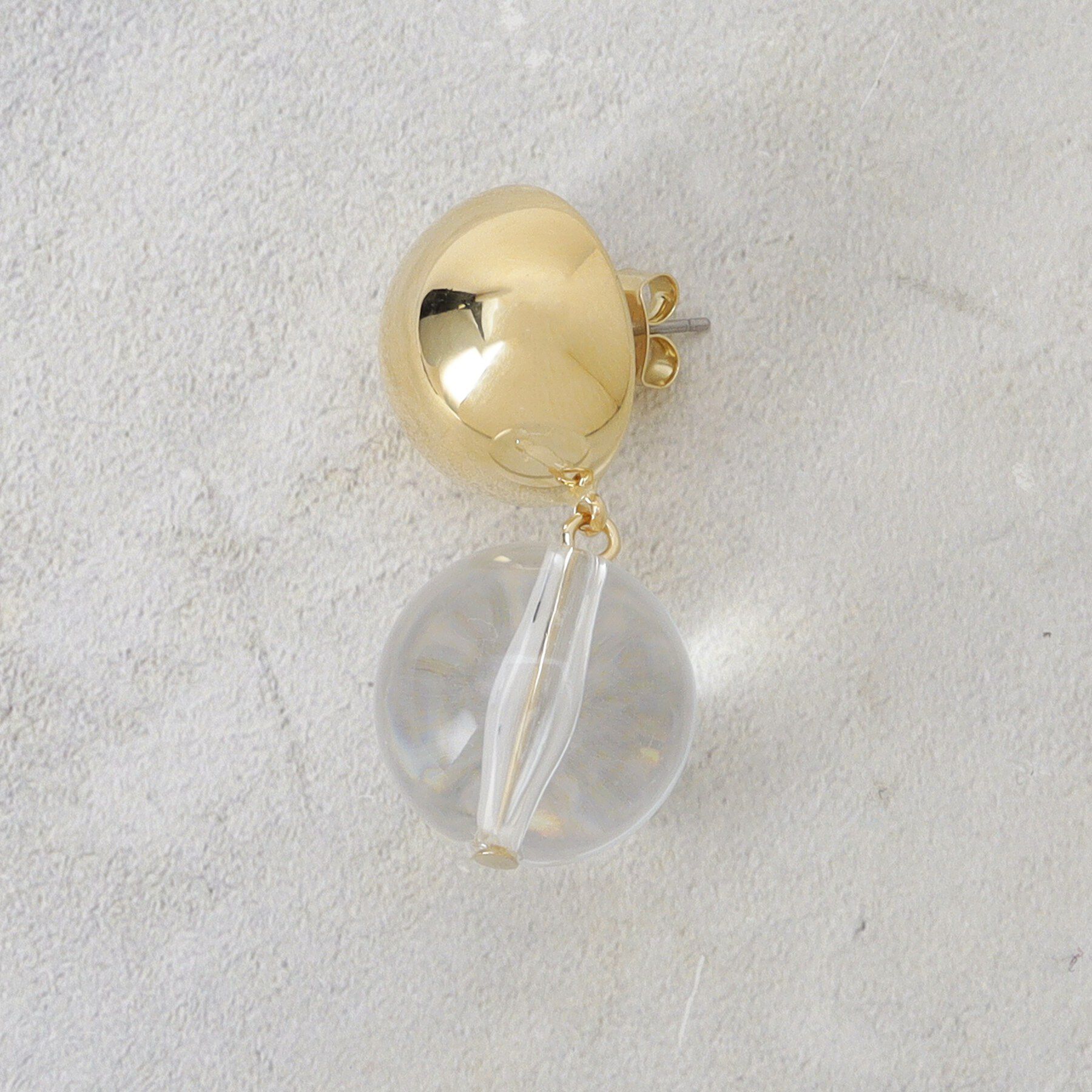 OPAQUE.CLIP「メタル&times;クリア ピアス」|ピアス|