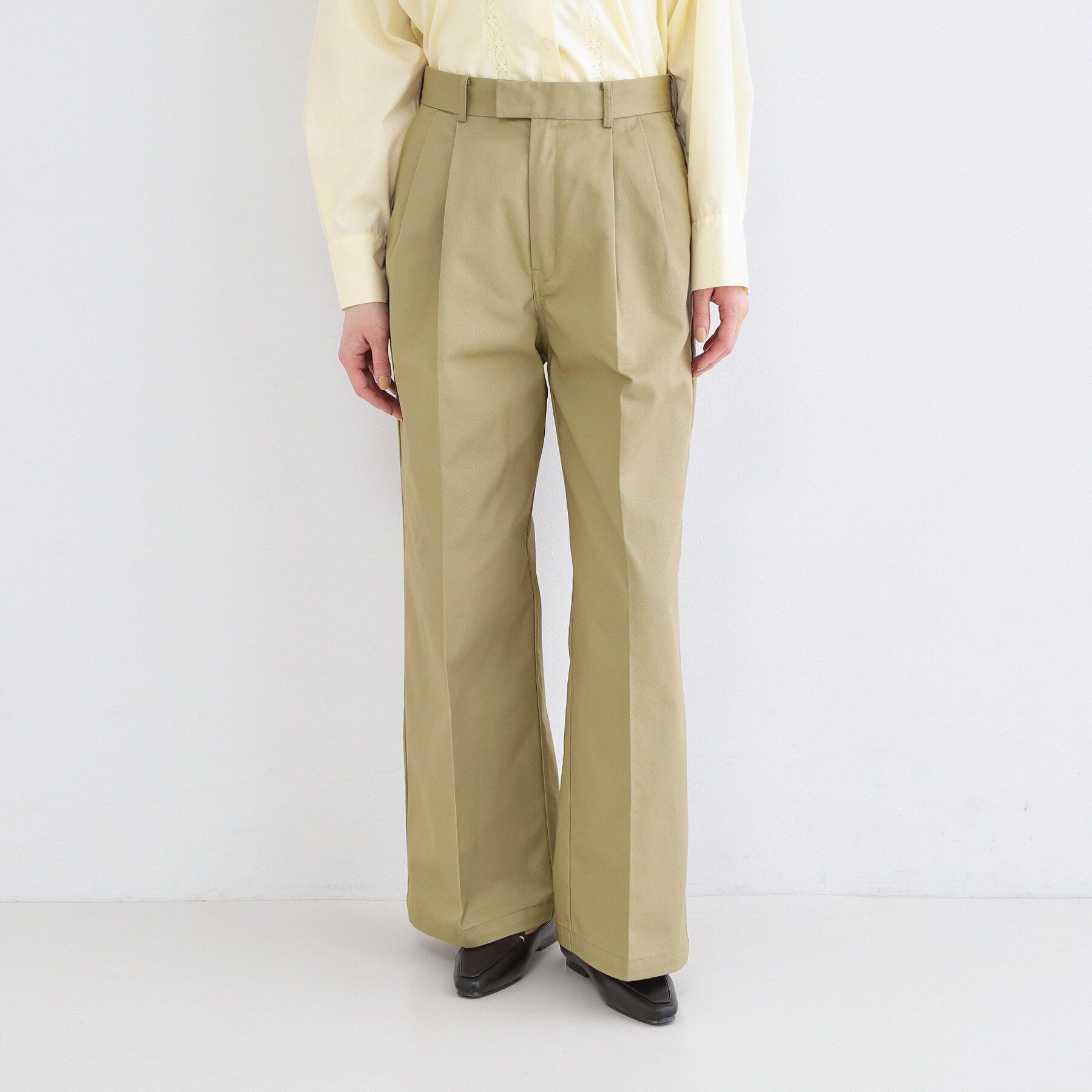OPAQUE.CLIP「【Dickies(R)&times;OPAQUE.CLIP】ツータックワイドパンツ」|その他|