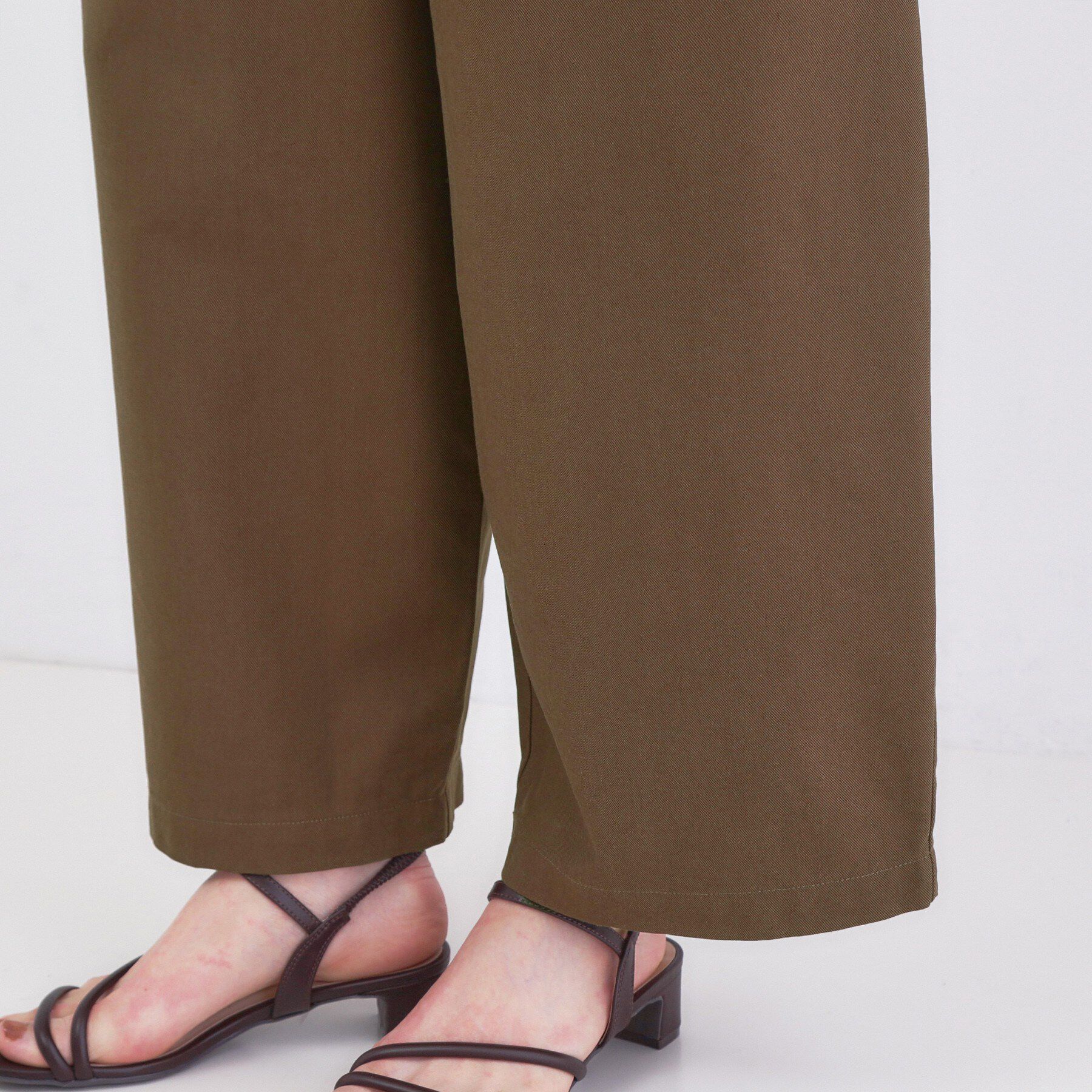 OPAQUE.CLIP「バレルレッグイージーパンツ【洗濯機OK】」|その他|