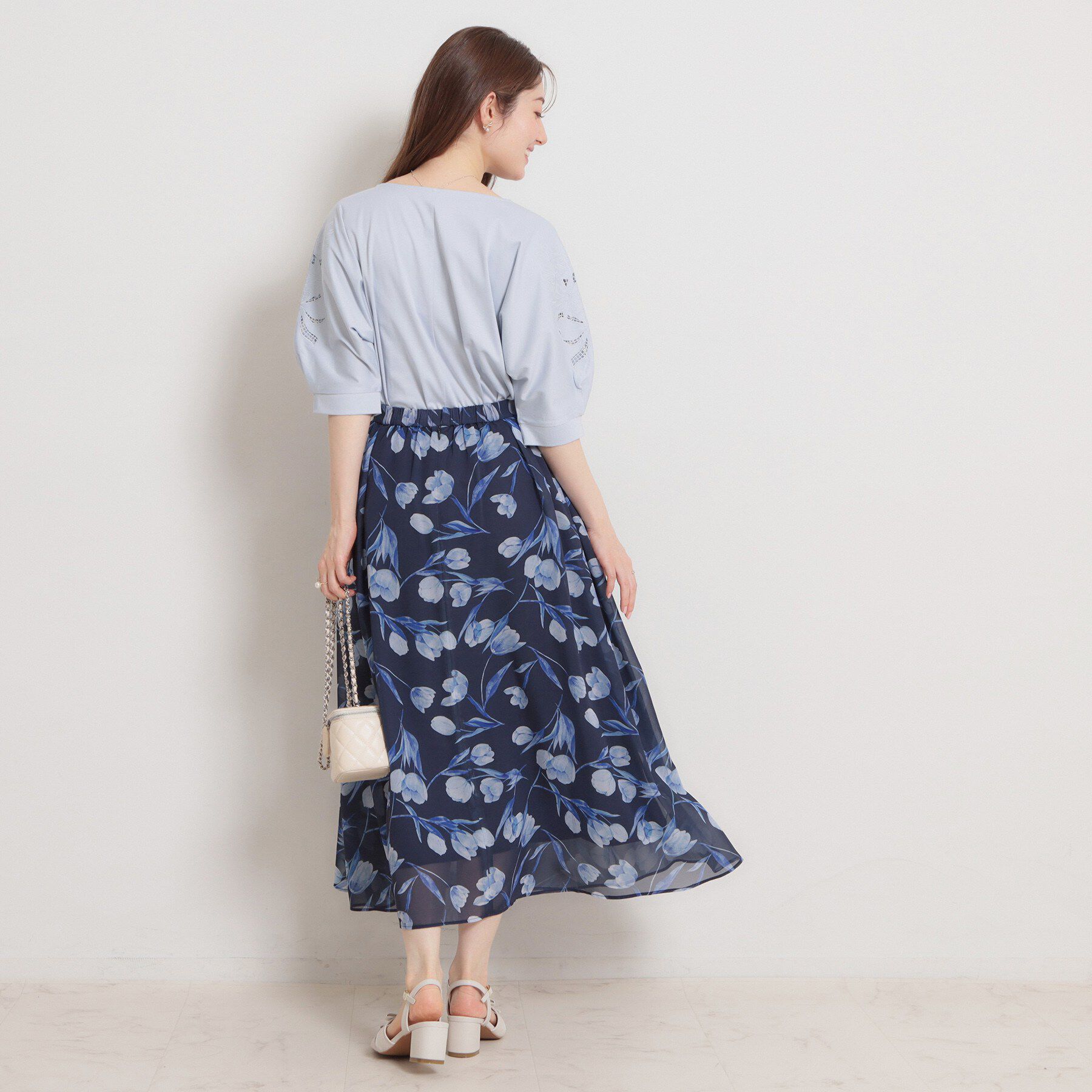 Couture broach「60シルケットエンブロドルマントップス」|Tシャツ・カットソー|