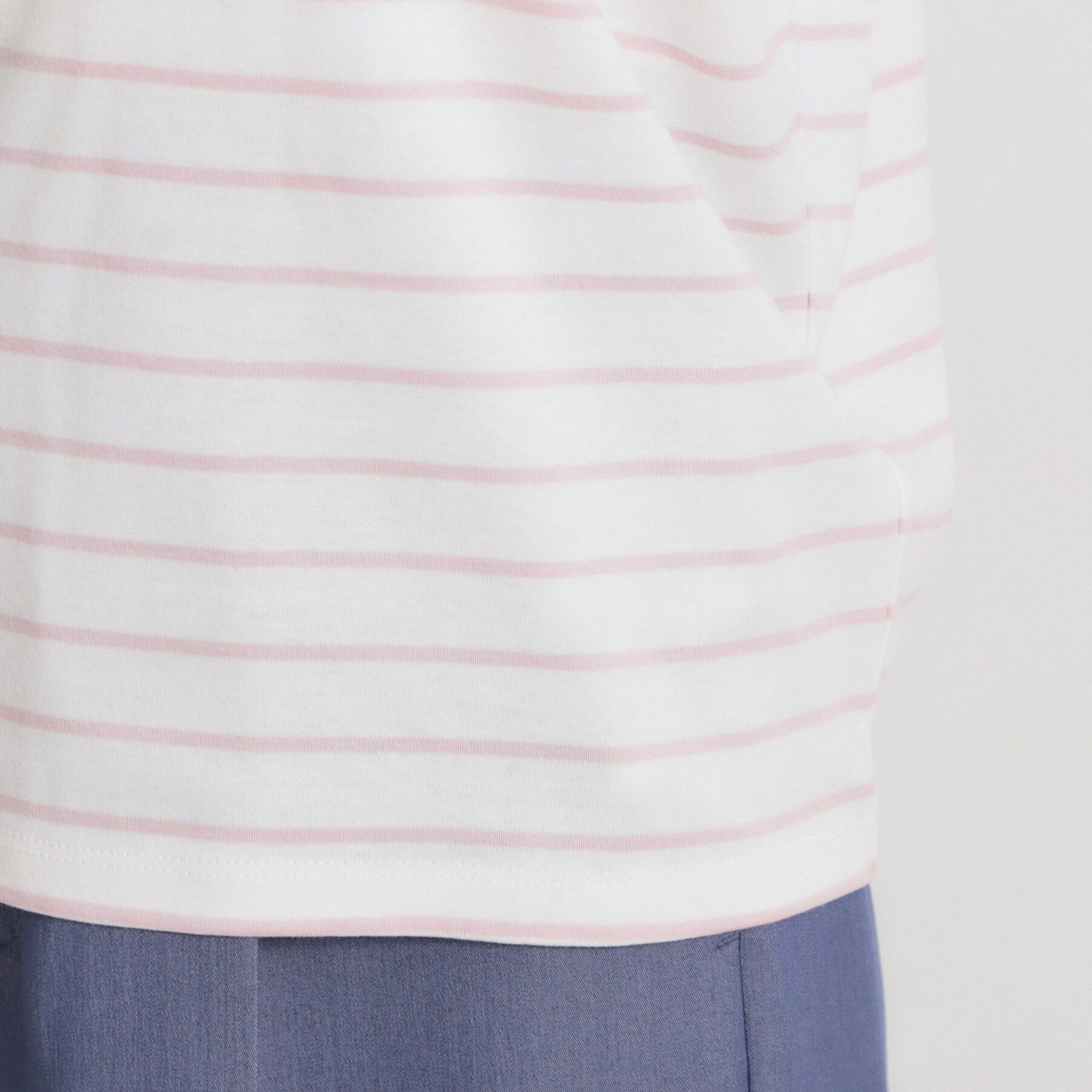 Couture broach「60シルケットエンブロドルマントップス」|Tシャツ・カットソー|