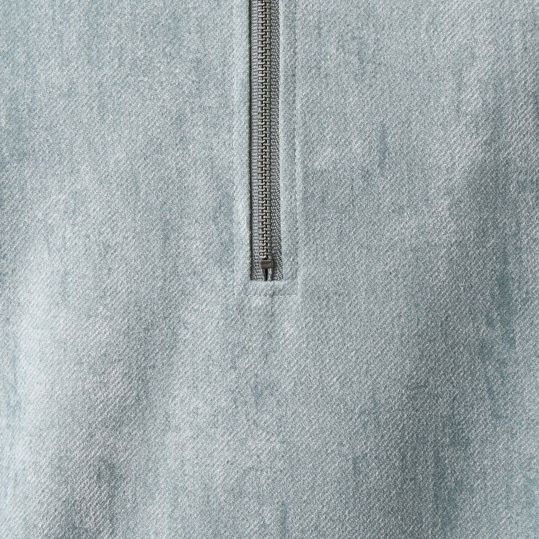 THE SHOP TK「スウェードプリントハーフジッププルオーバー　【オーバーサイズ/洗濯機OK】」|Tシャツ・カットソー|