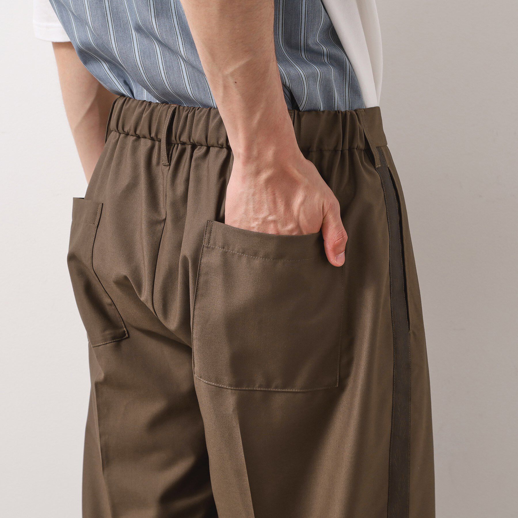 THE SHOP TK「TRワイド側章パンツ」|その他|