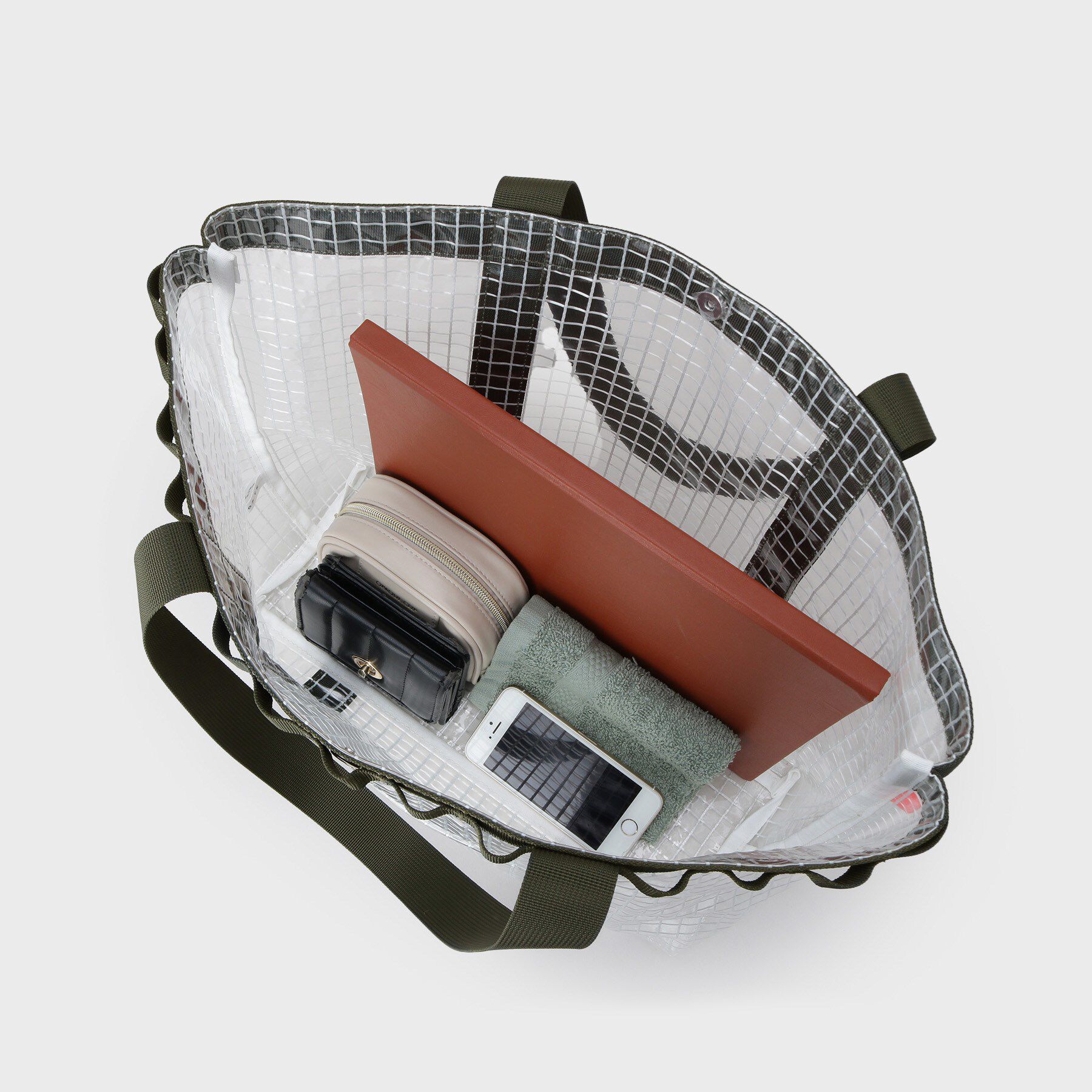 THE SHOP TK「PVCクリアトートバッグ 【ユニセックス／軽量】」|トートバッグ|