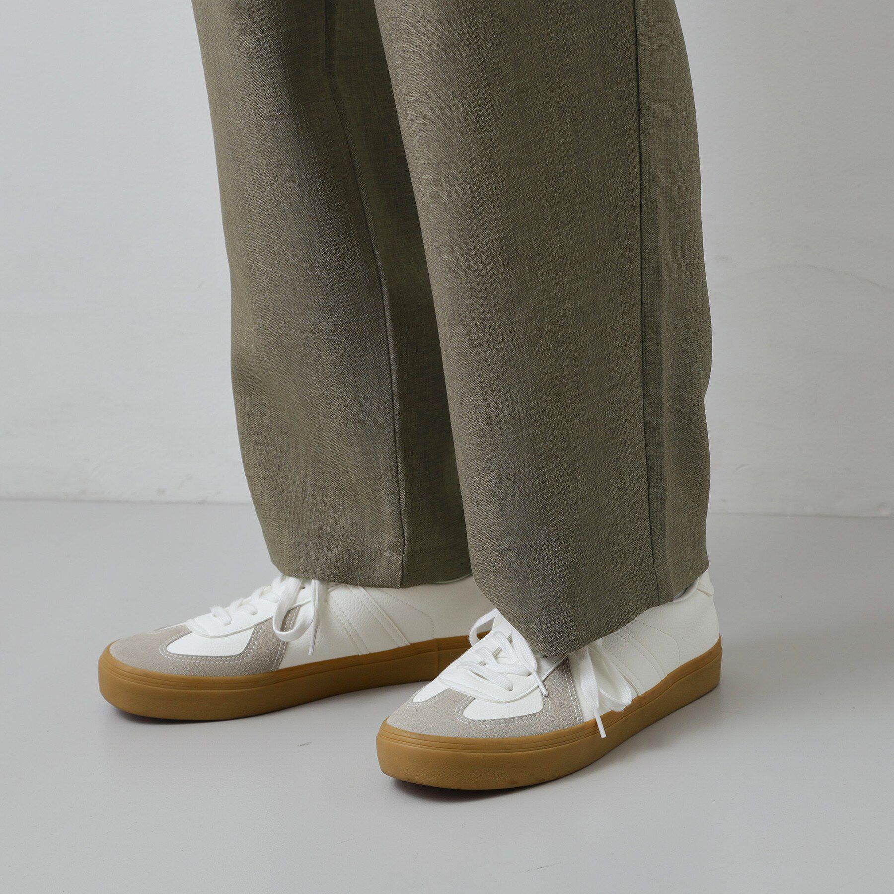 THE SHOP TK「【LINO FINE】リネンライク　ワイドイージーパンツ  UVカット/イージーケア/吸水速乾/洗濯」|その他|