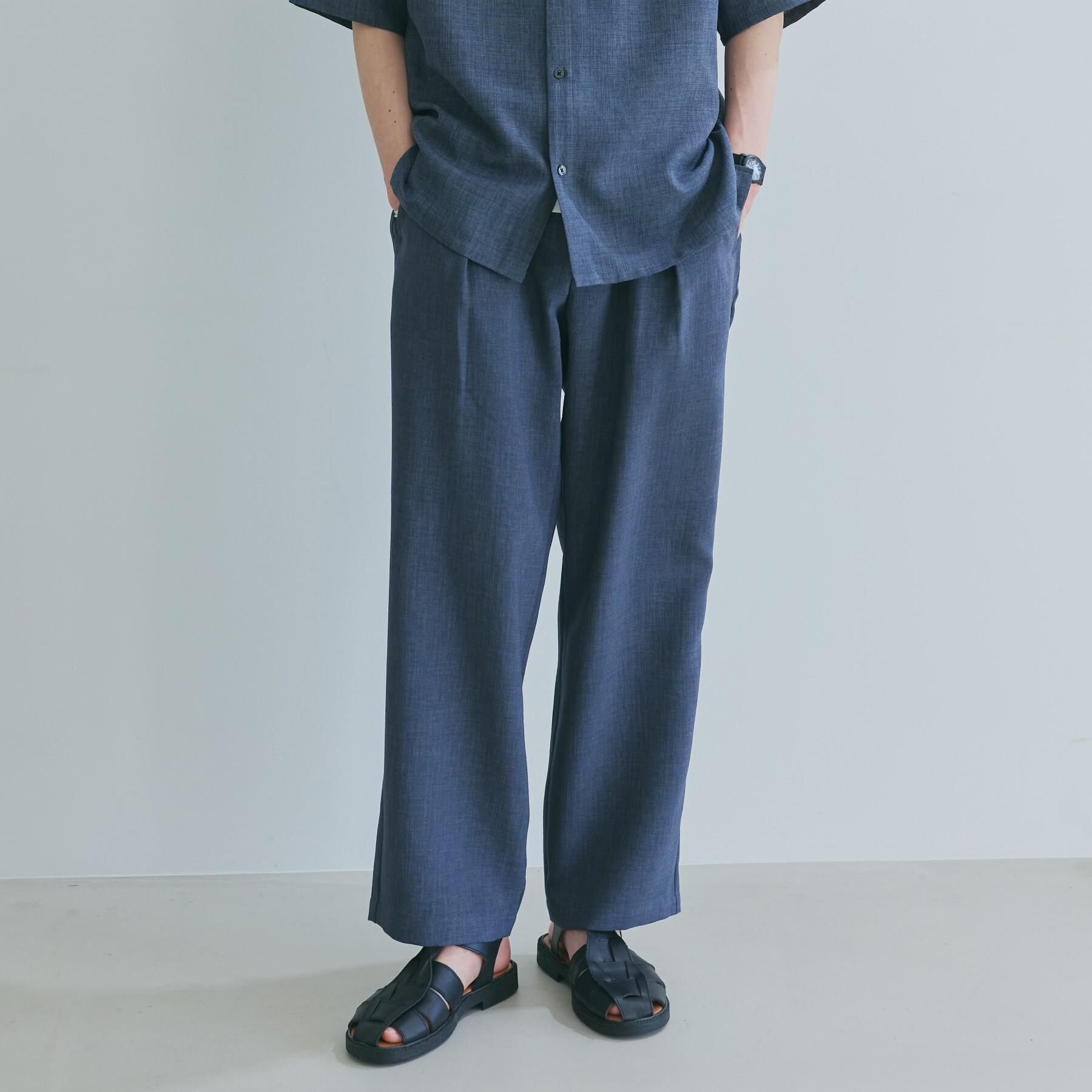 THE SHOP TK「【LINO FINE】リネンライク　ワイドイージーパンツ  UVカット/イージーケア/吸水速乾/洗濯」|その他|