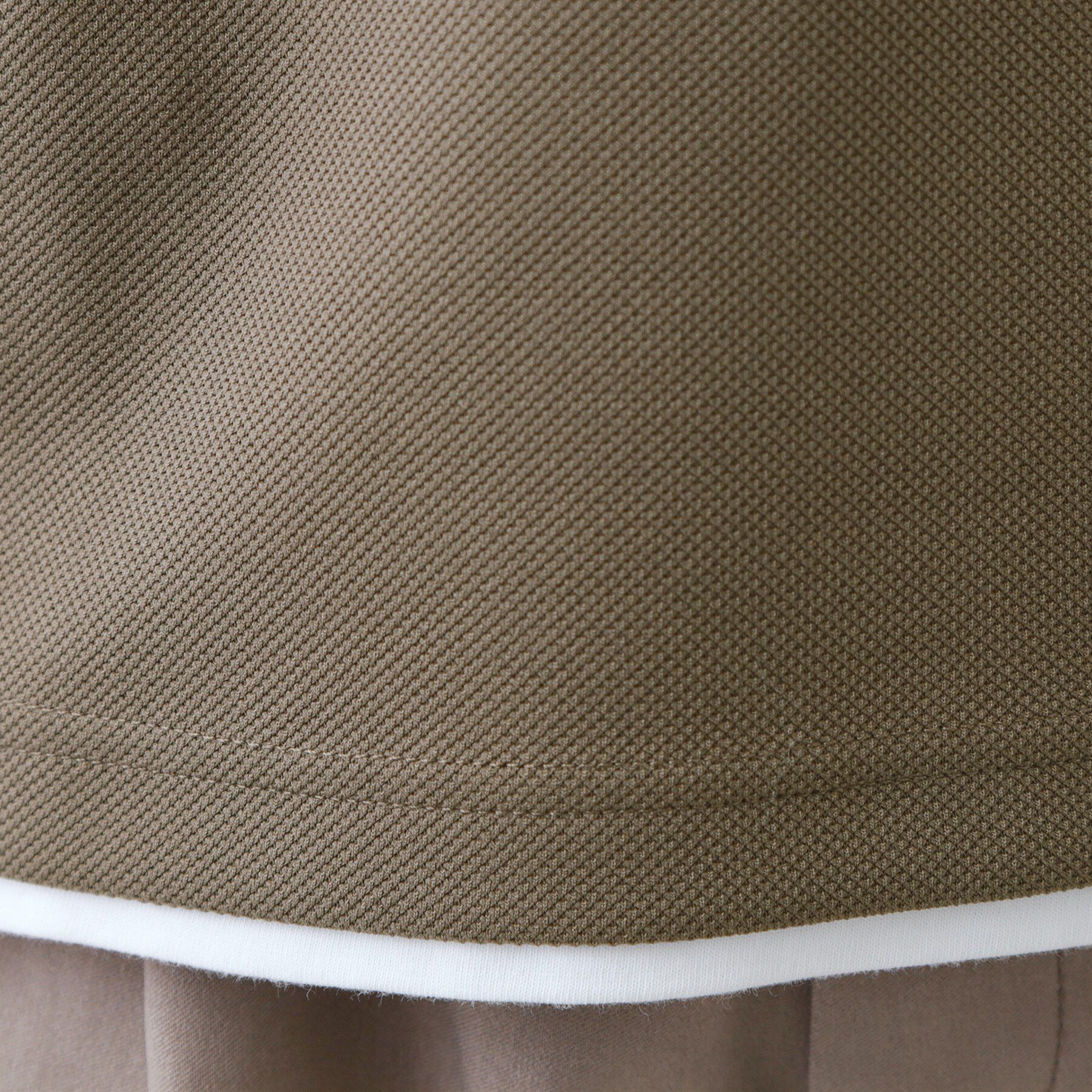 THE SHOP TK「【1枚でちゃんとして見える】ヘンリーネック レイヤード風 半袖Tシャツ 洗濯機OK」|Tシャツ・カットソー|