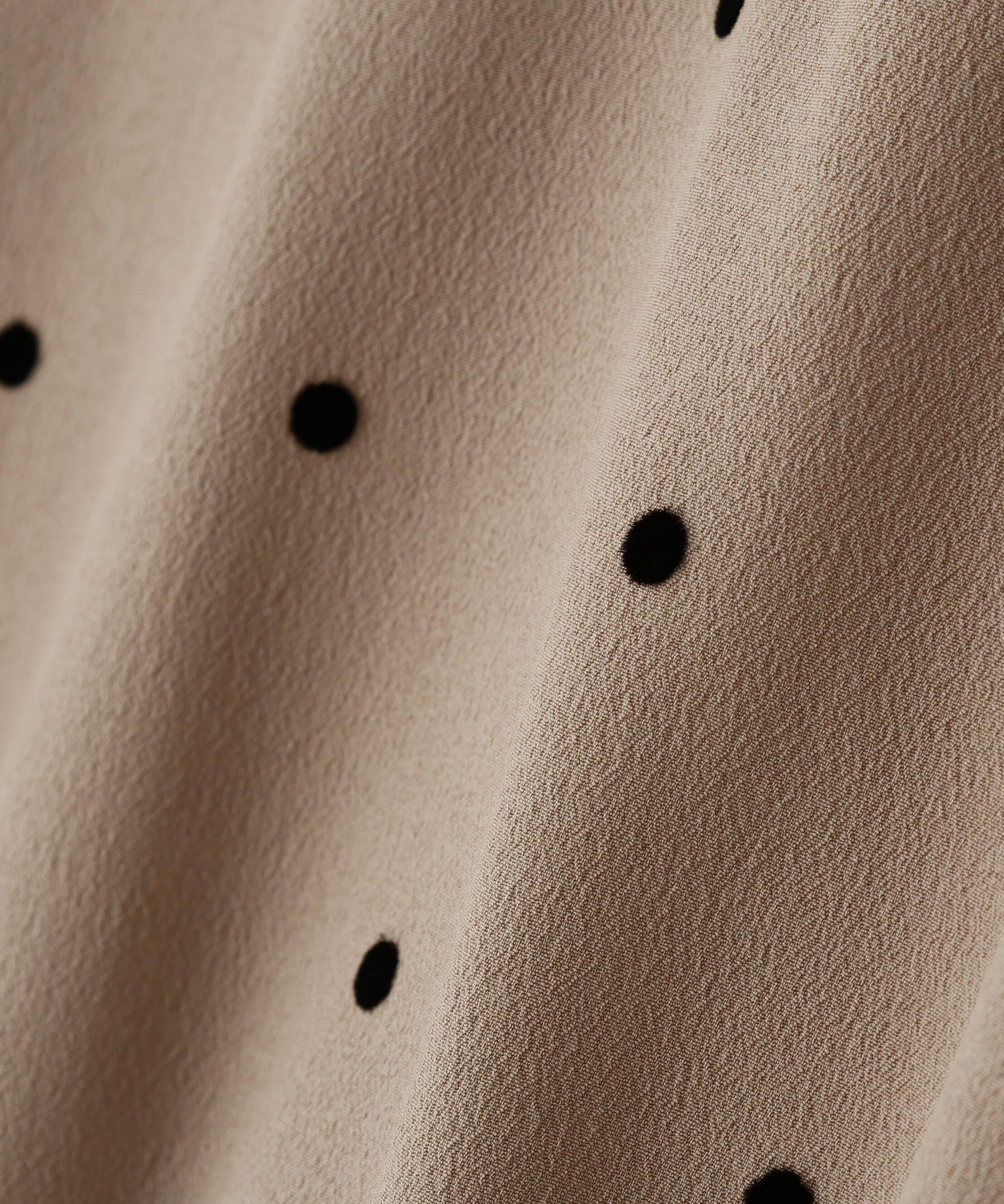  「フロッキードットペプラムブラウス」|シャツ・ブラウス|