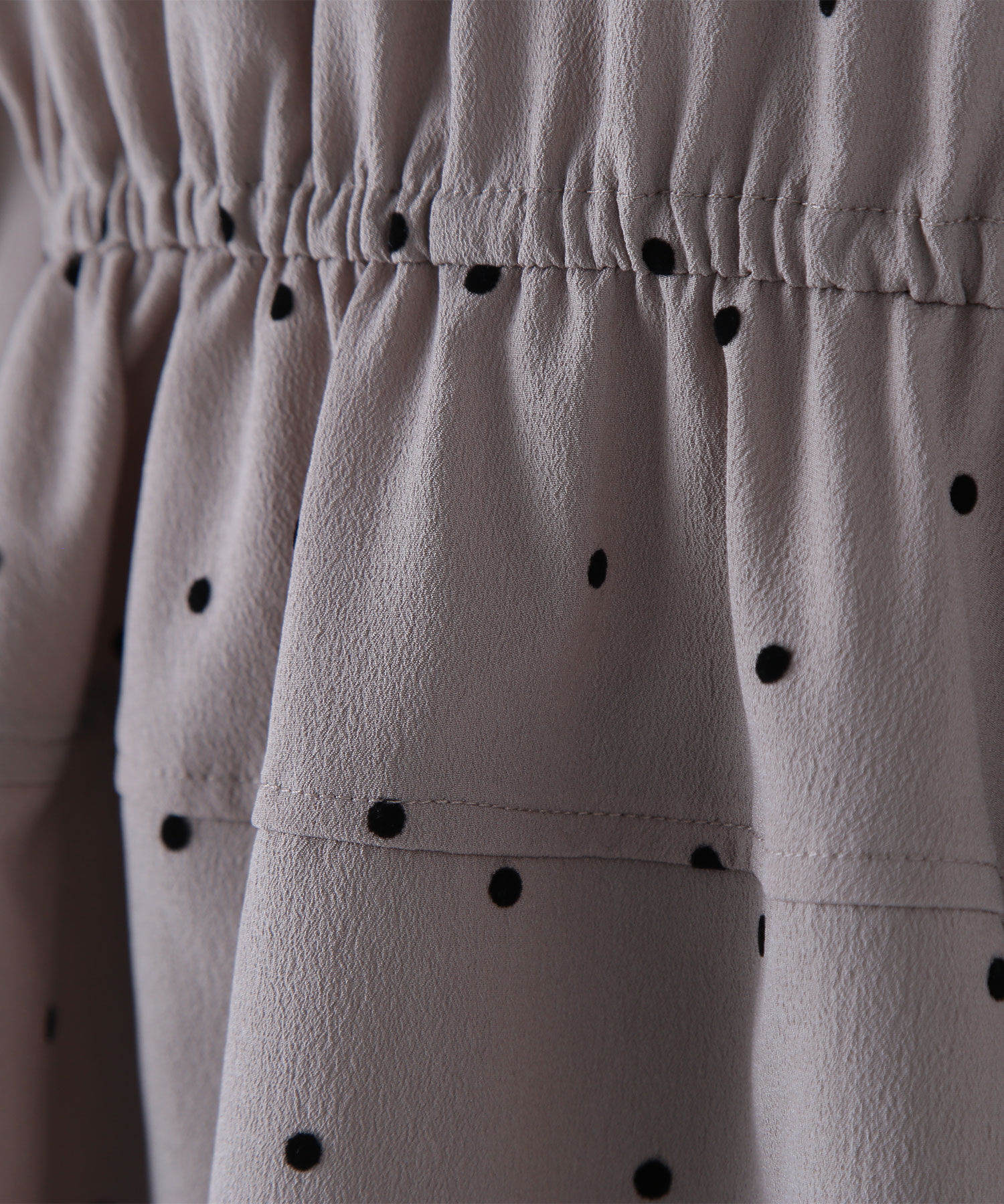  「フロッキードットペプラムブラウス」|シャツ・ブラウス|