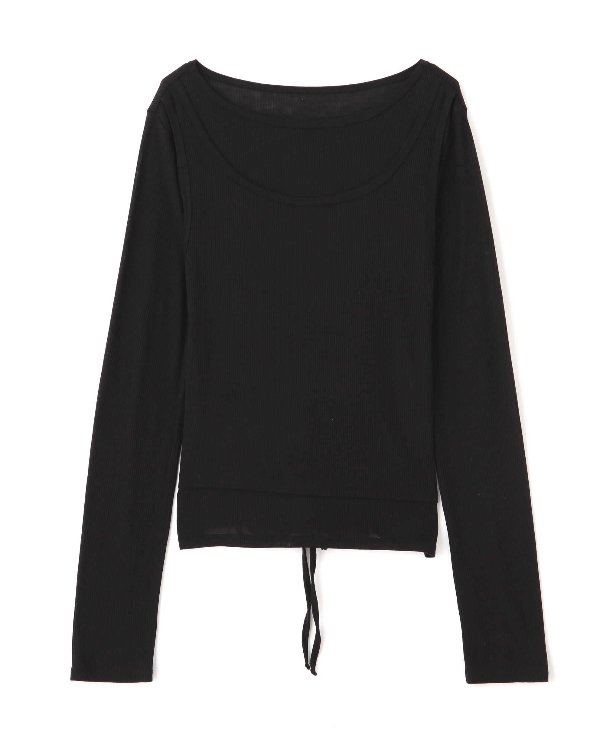  「シアーテレコレイヤードカットソー」|Tシャツ・カットソー|