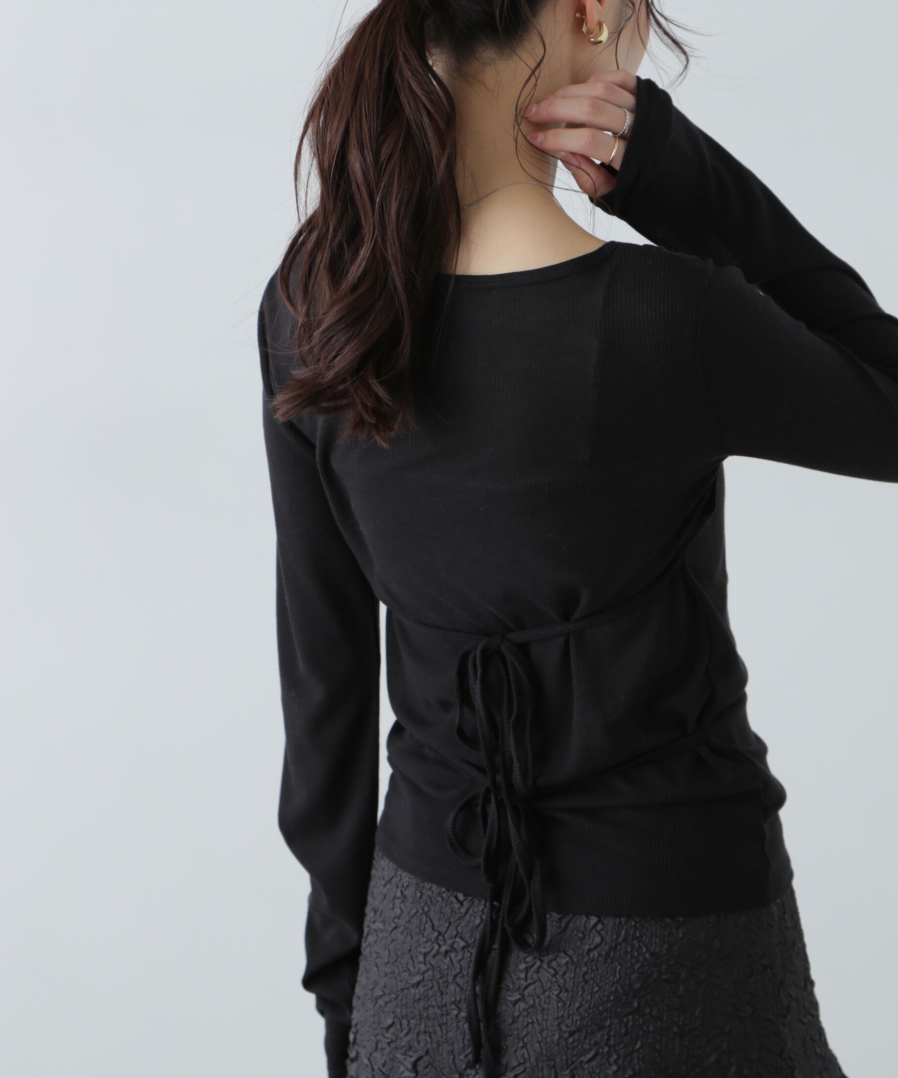  「シアーテレコレイヤードカットソー」|Tシャツ・カットソー|