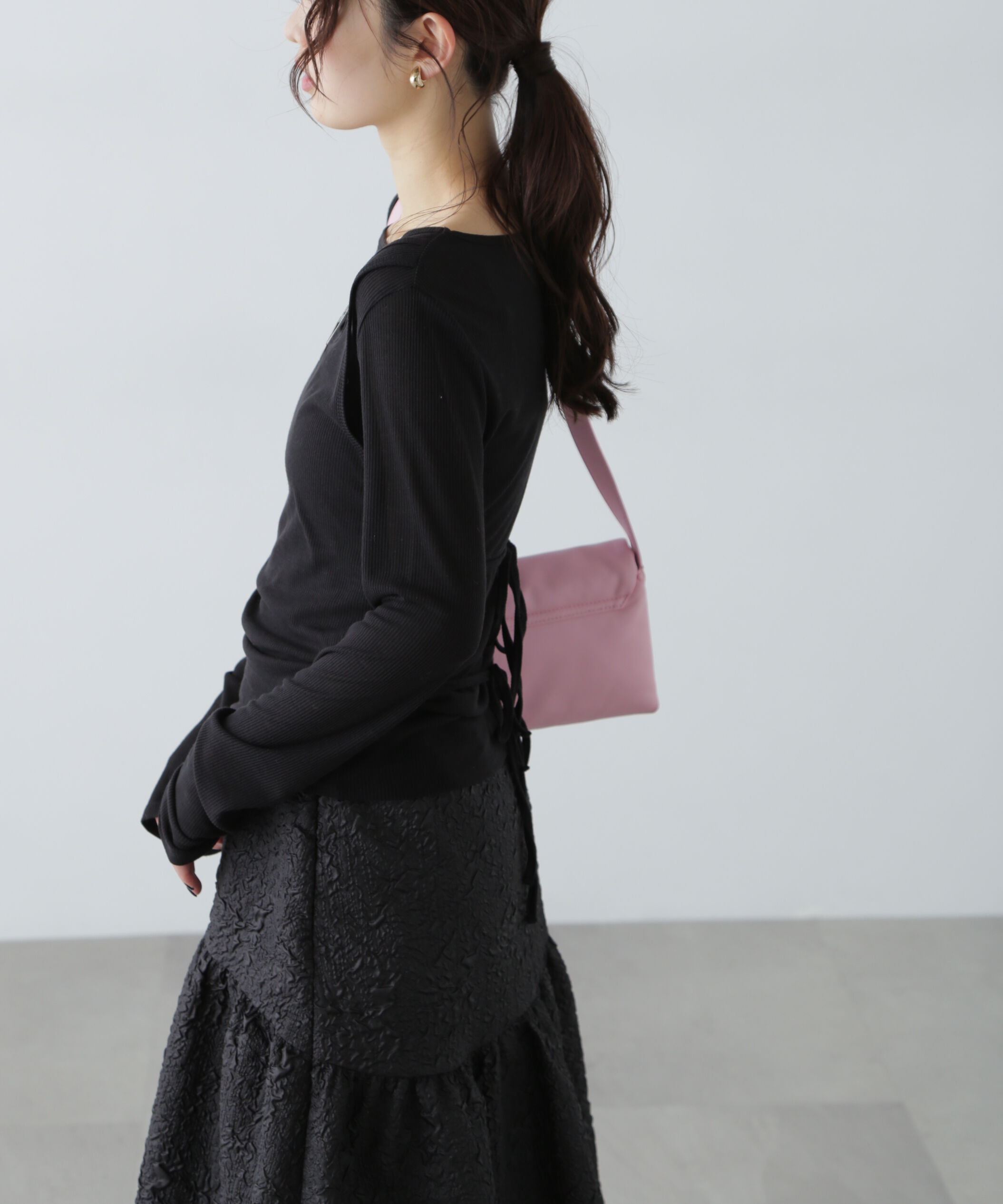  「シアーテレコレイヤードカットソー」|Tシャツ・カットソー|