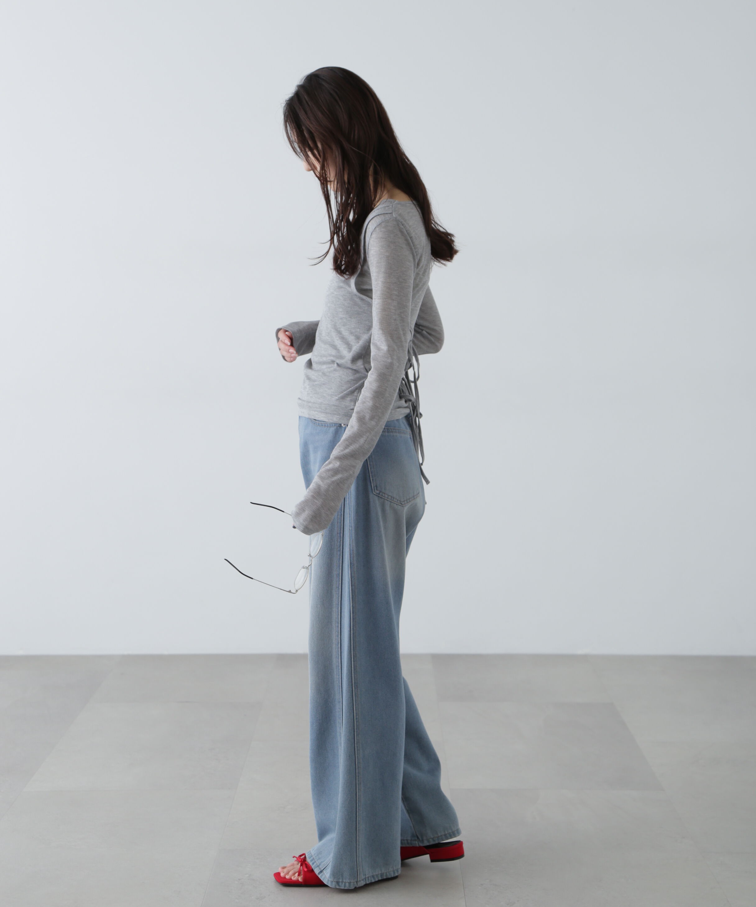  「シアーテレコレイヤードカットソー」|Tシャツ・カットソー|