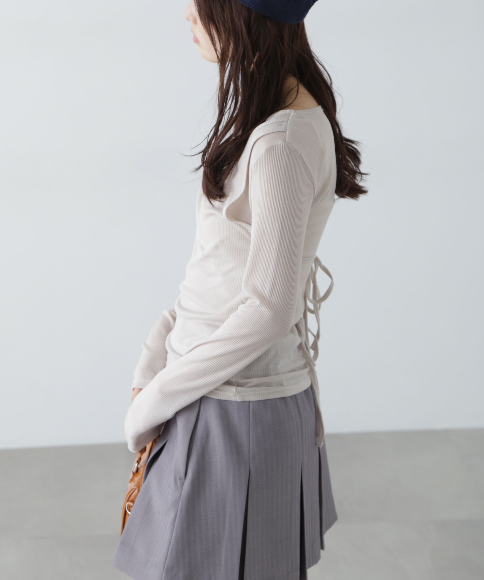  「シアーテレコレイヤードカットソー」|Tシャツ・カットソー|