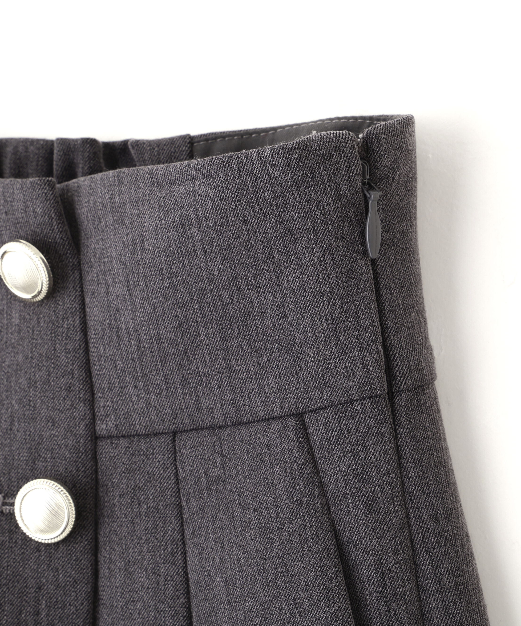  「メタル釦ストレートイージーパンツ」|その他|