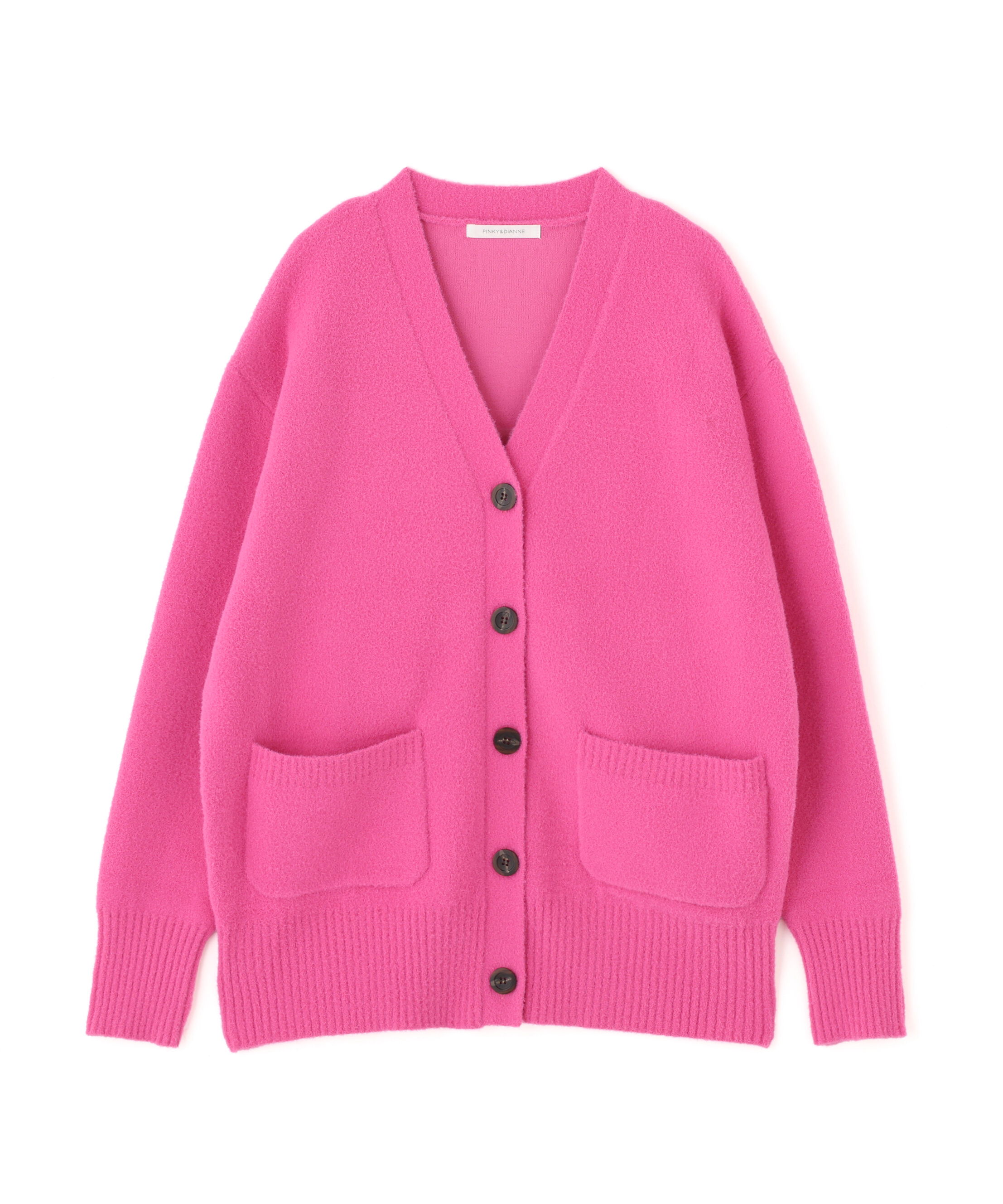  「◆［WEB限定色 ピンク］フェザーヤーンオーバーカーディガン」|その他|