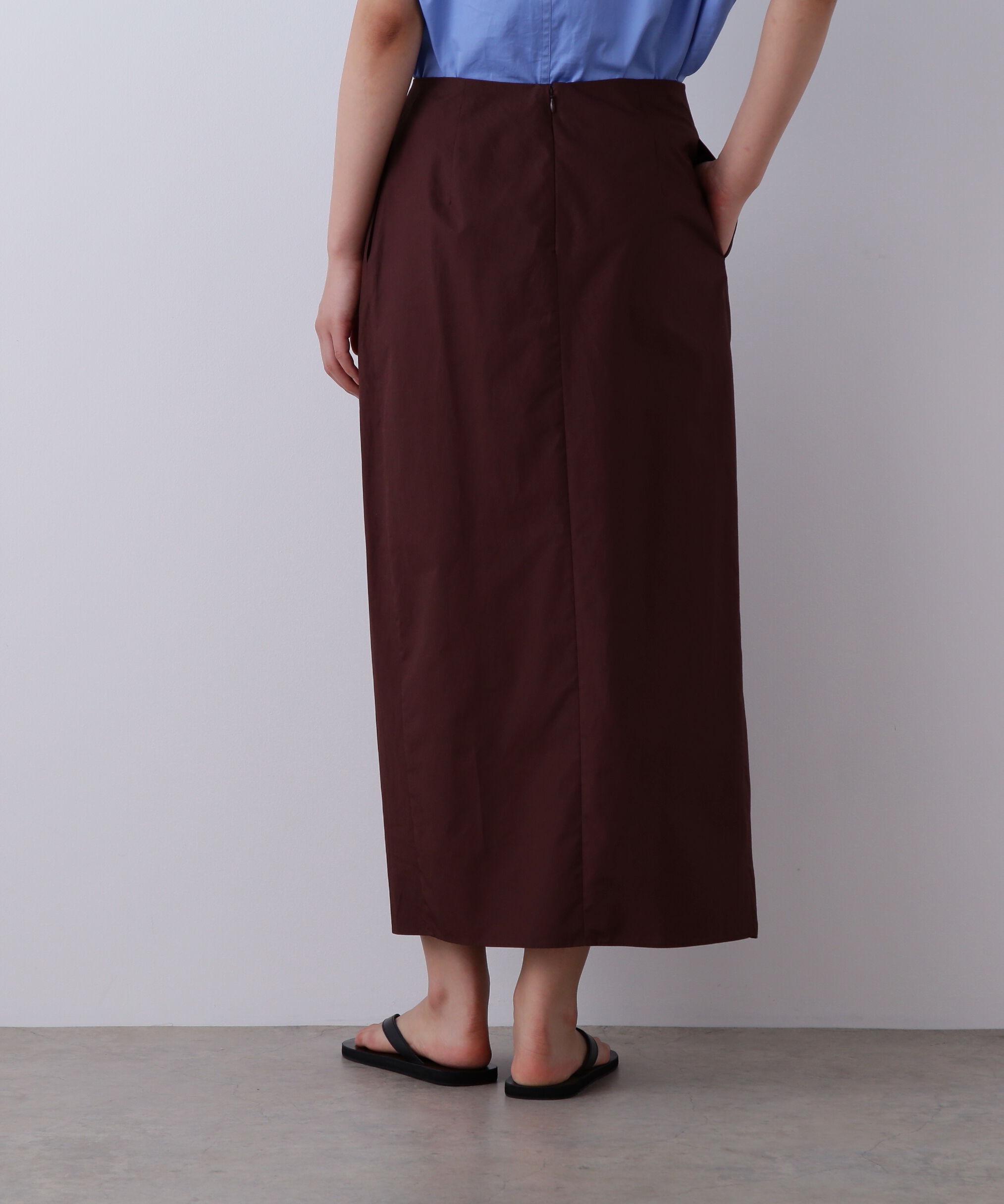 YLEVE 「YLEVE / FINX COTTON WEATHER SKIRT」|スカート|