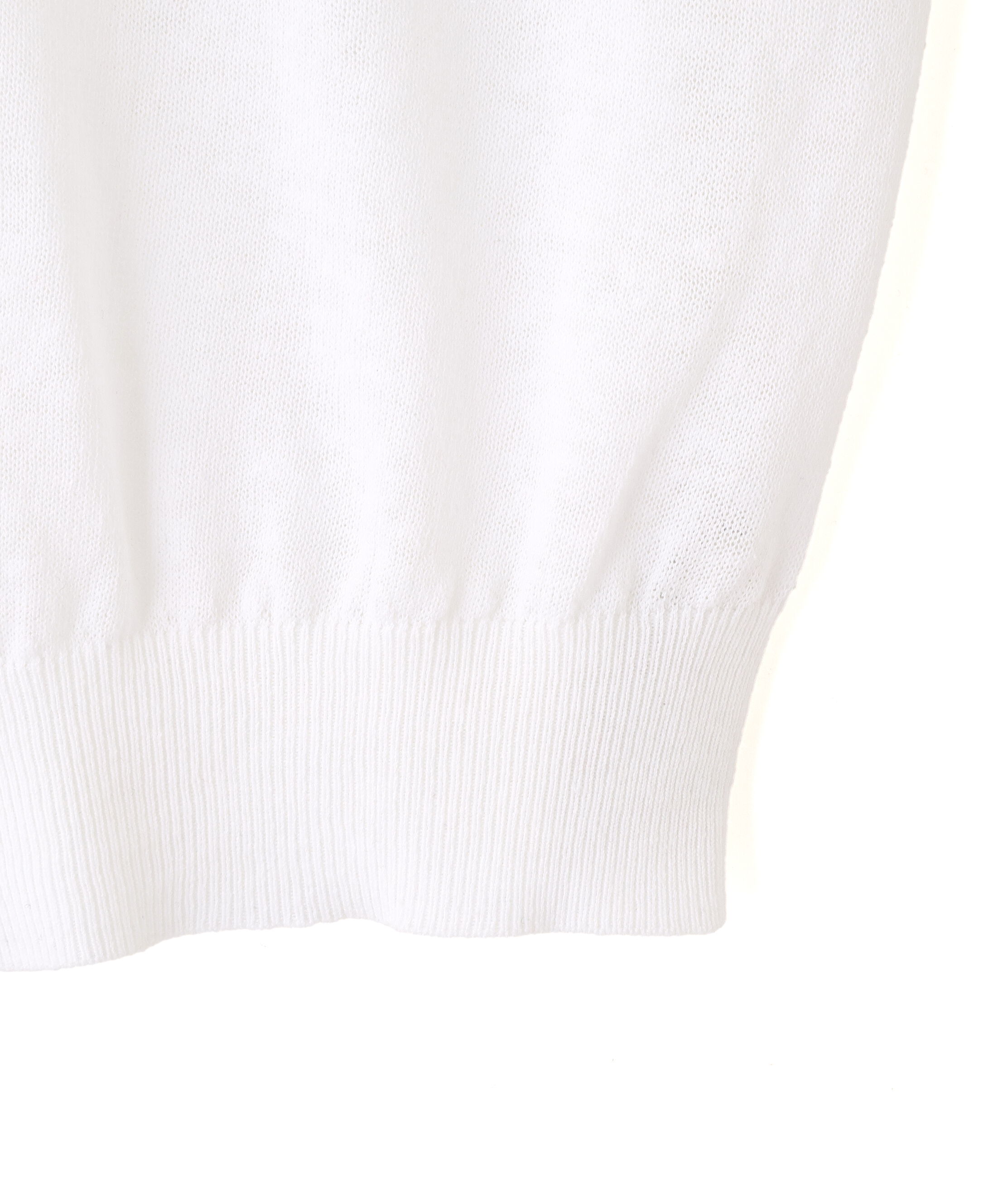 YLEVE 「YLEVE / COTTON LINEN KNIT ASYMMETRY PULLOVER」|ニット・セーター|